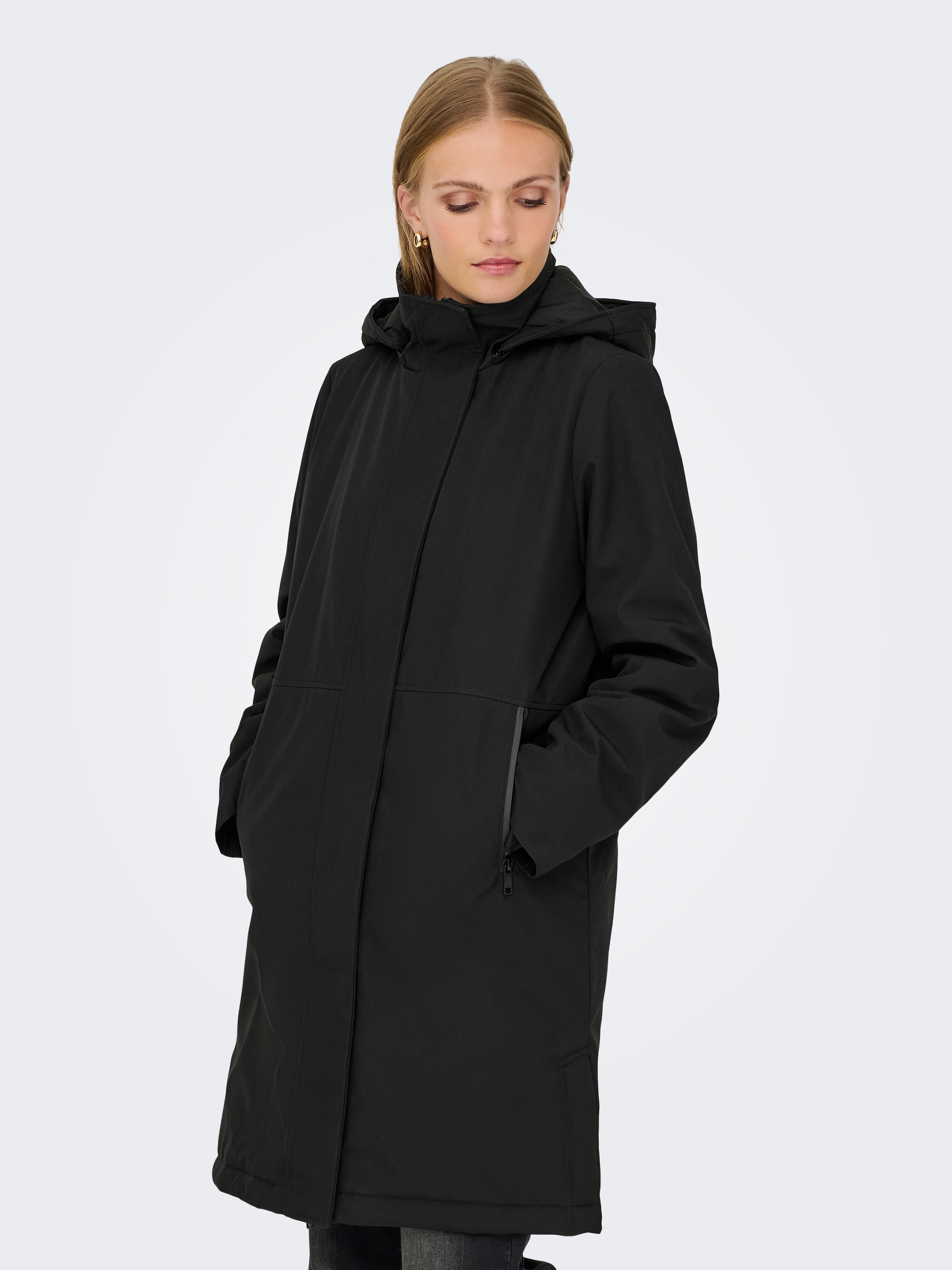 ONLY Parka »ONLKARA PARKA OS OTW« mit Kapuze