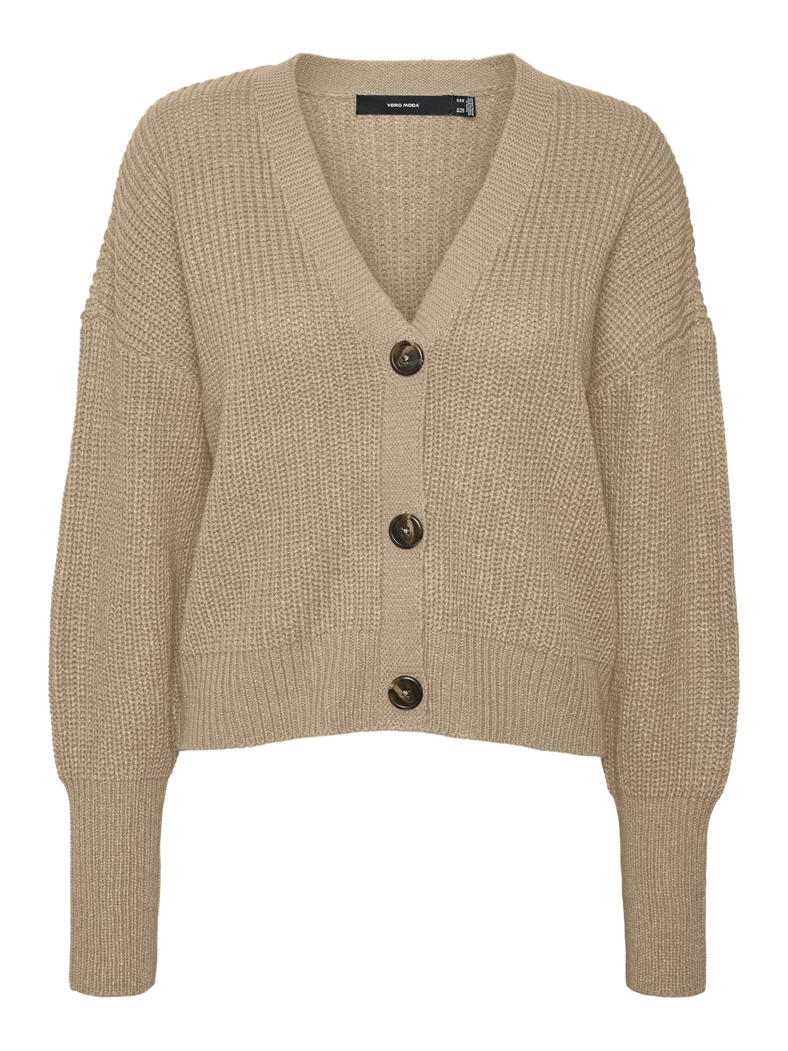 Vero Moda Veste en tricot »VMLEA LS V-NECK CUFF CARDIGAN NOOS« Rippstrick