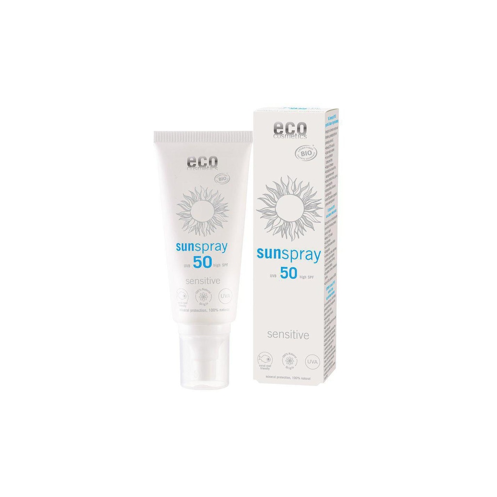 Sonnenschutzspray »eco cosmetics Sensitive LSF 50 100 ml«