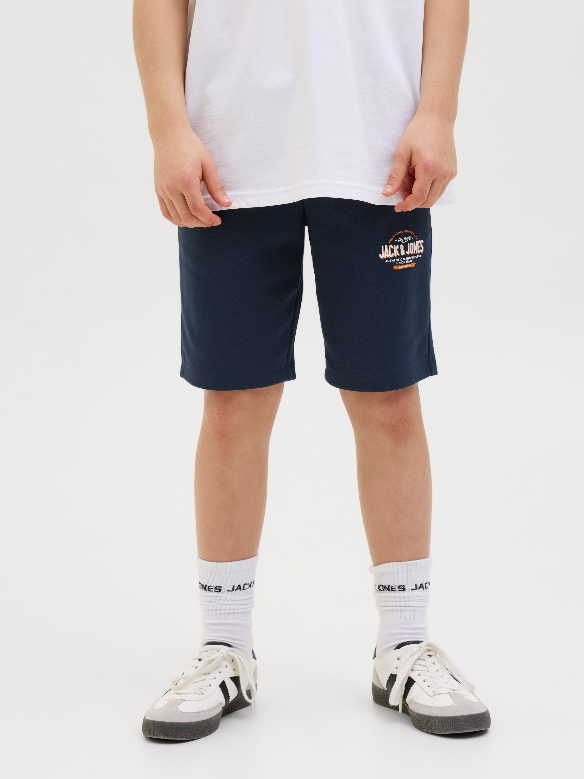Image of Jack & Jones Junior Sweatshorts "JPSTLOGO SWEAT SHORTS 2 COL SN GMS JNR"