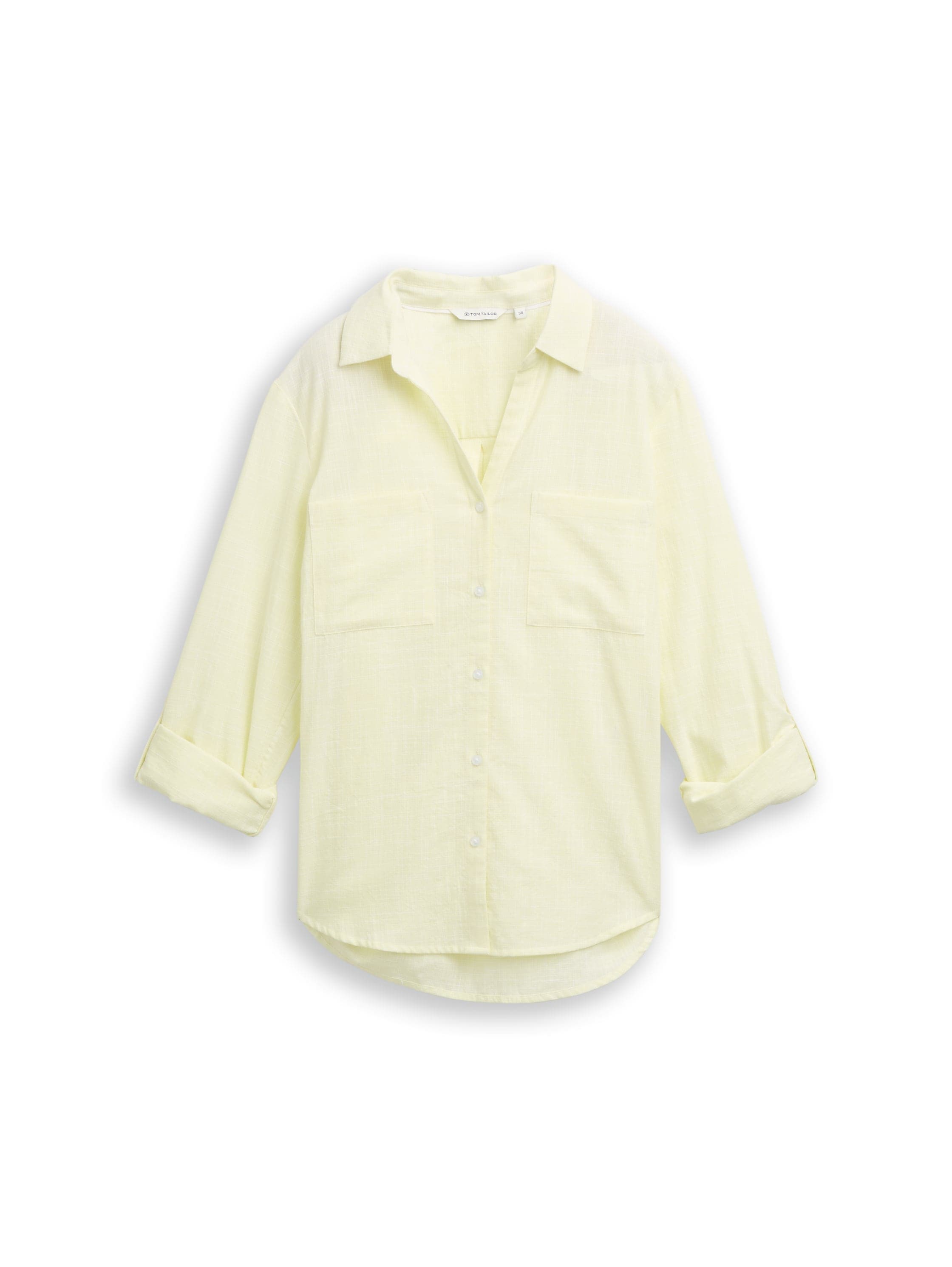 TOM TAILOR Blouse à manches longues »Regular« avec poches poitrine