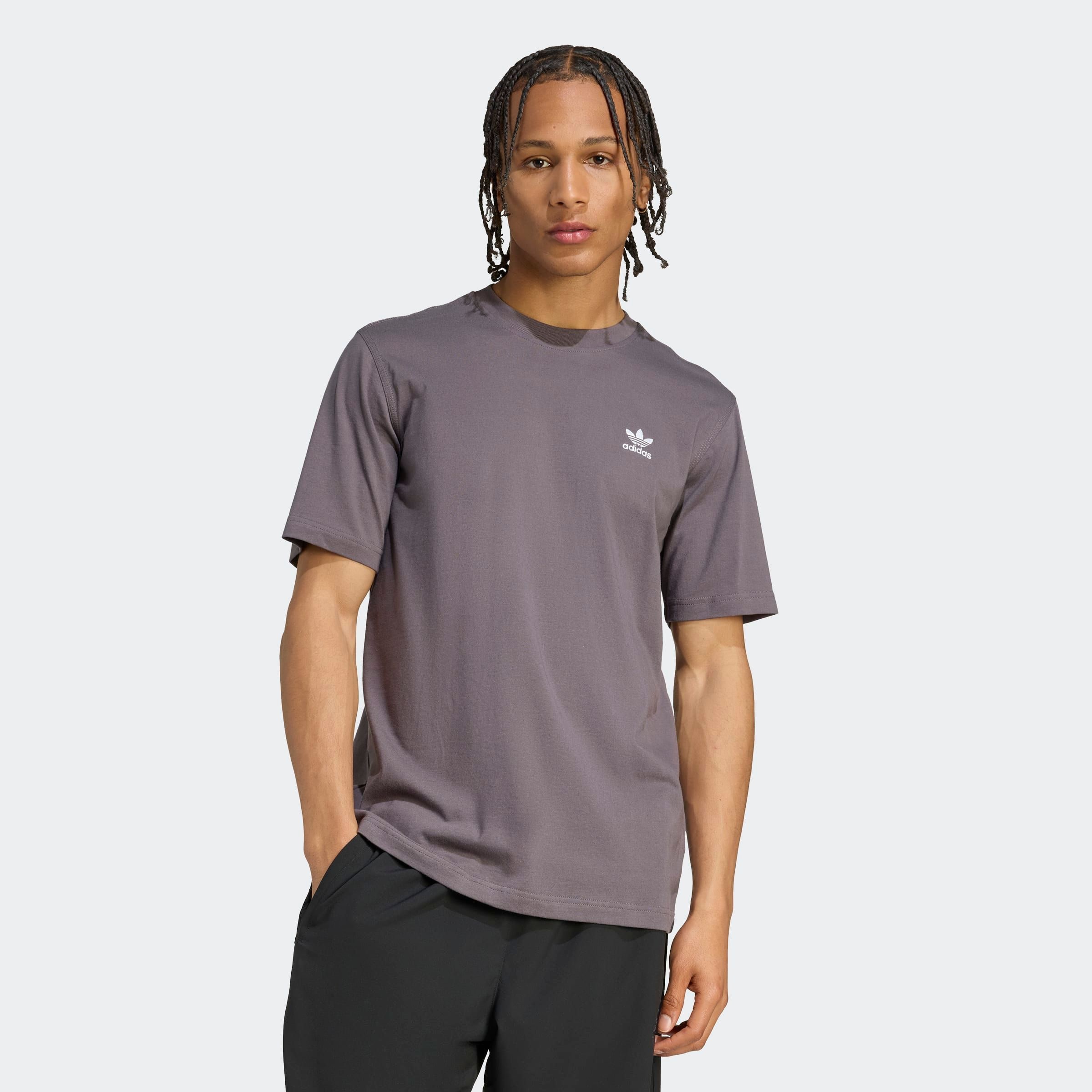 adidas Originals T-Shirt »TREFOIL ESS TEE«, drei Streifen Essentials Shirt mit Trefoil Logo