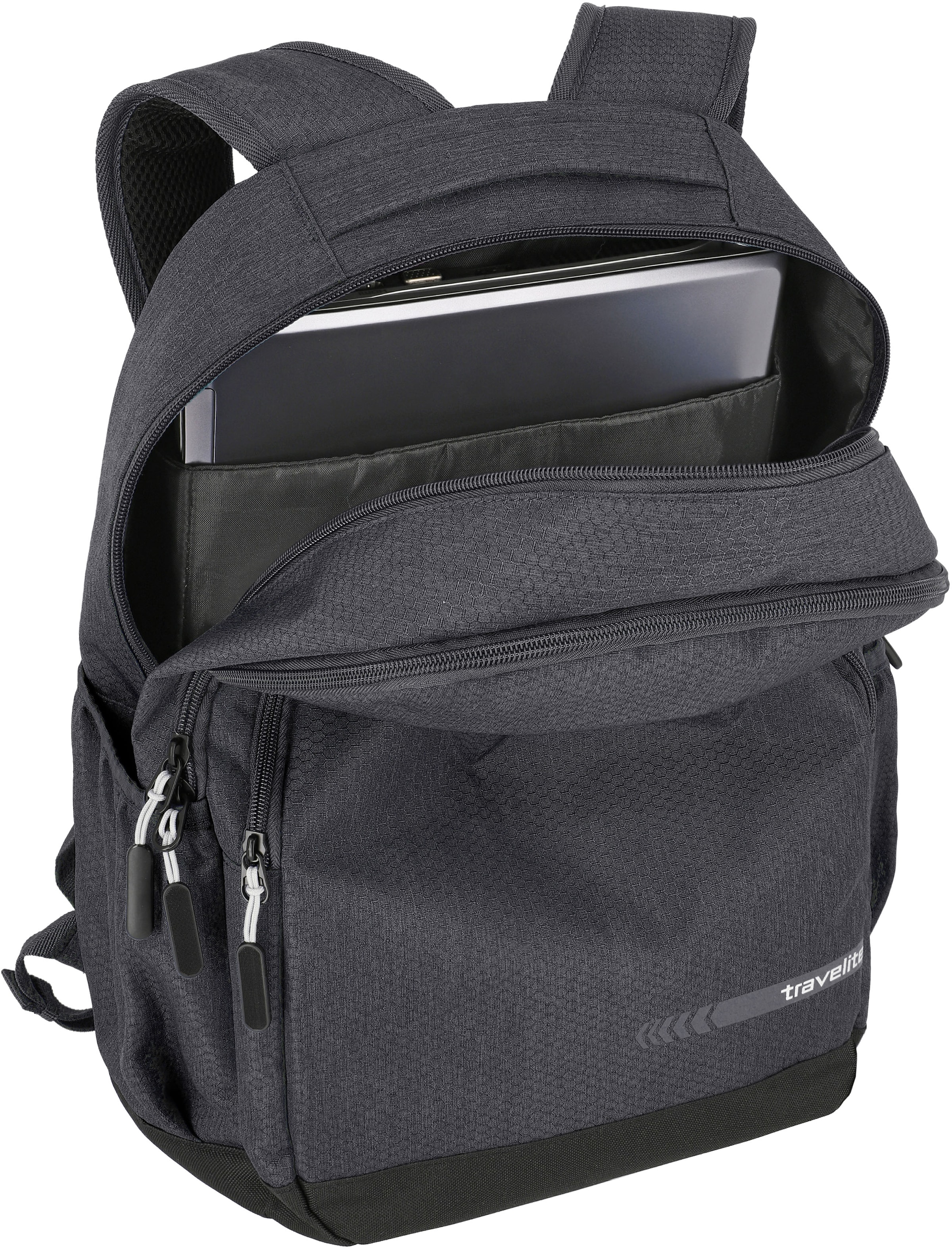 travelite Laptoprucksack »KICK OFF Rucksack L«, Freizeitrucksack Arbeitsrucksack Schulrucksack Reiserucksack