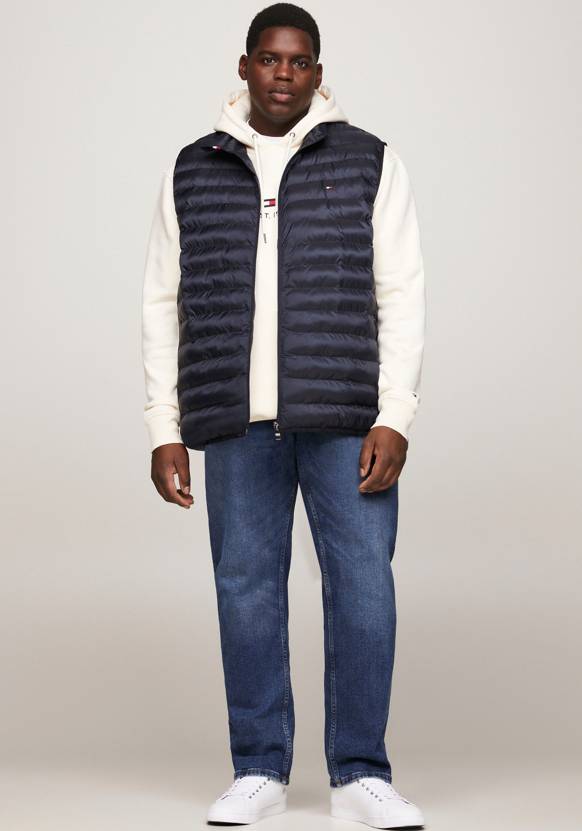 Tommy Hilfiger Big & Tall Steppweste »BT-PACKABLE RECYCLED VEST-B«
