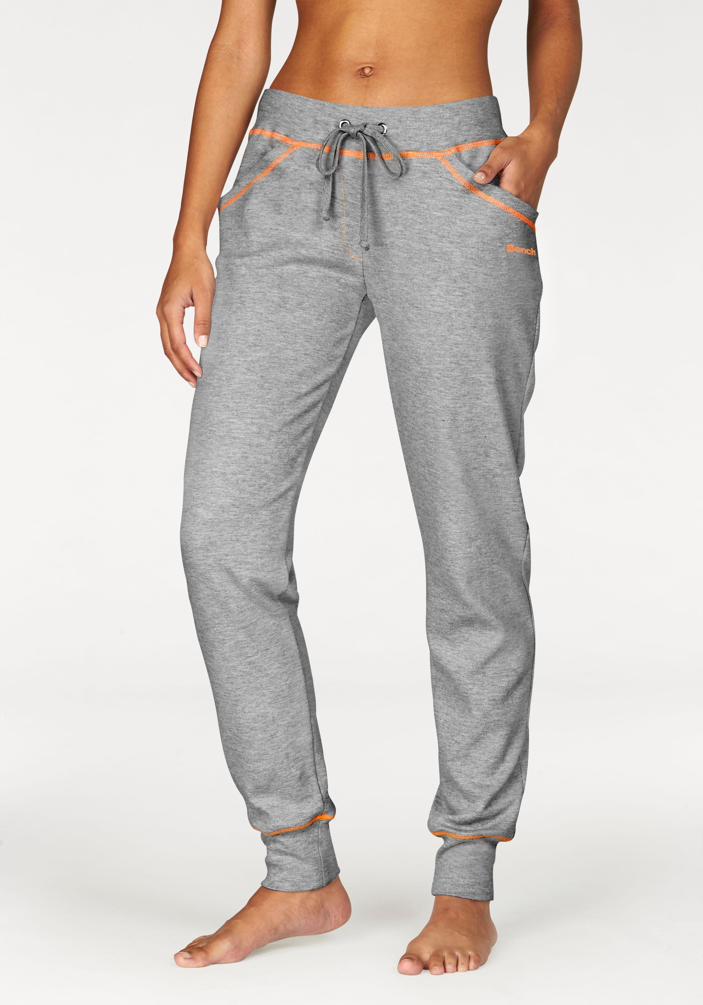 Bench. Loungewear Relaxhose, mit kontrastfarbenen Nähten, Loungewear