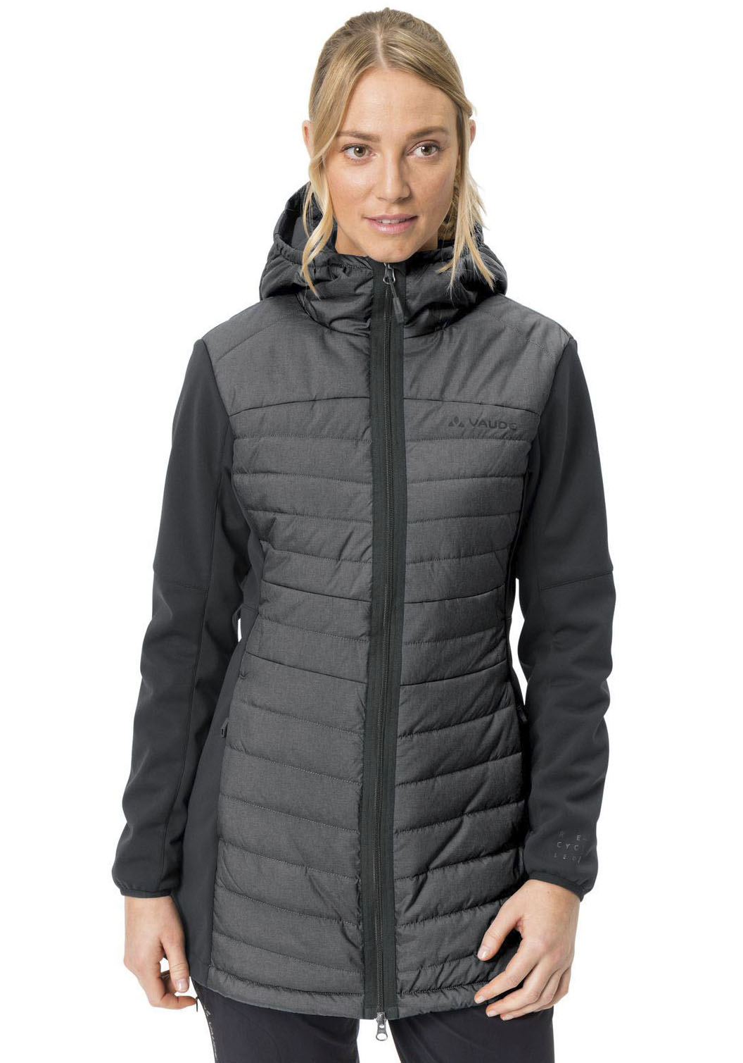 Outdoorjacke, mit Kapuze