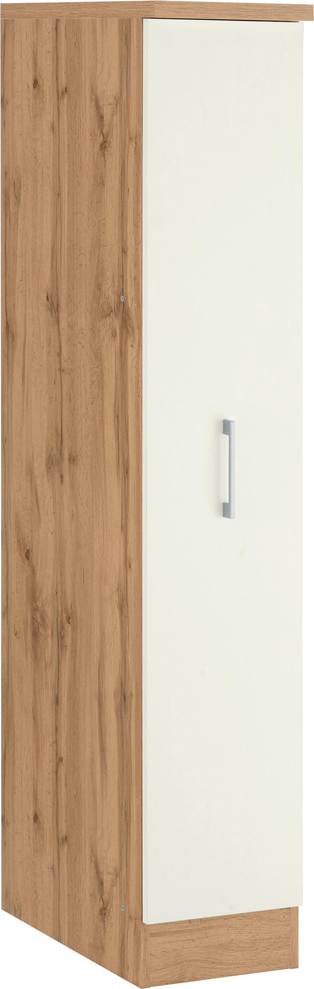 KOCHSTATION Armoire à pharmacie »KS-Colmar« 30 cm de large, 165 cm de haut, avec 3 étagères, avec poignée en métal