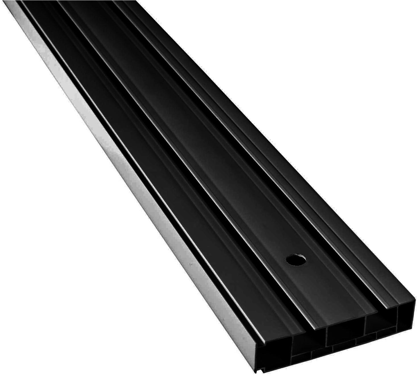 SN DECO GROUP »Vorhangschiene SH (1) mit Blende 5 cm« 2 course-läufig Dimension fixe