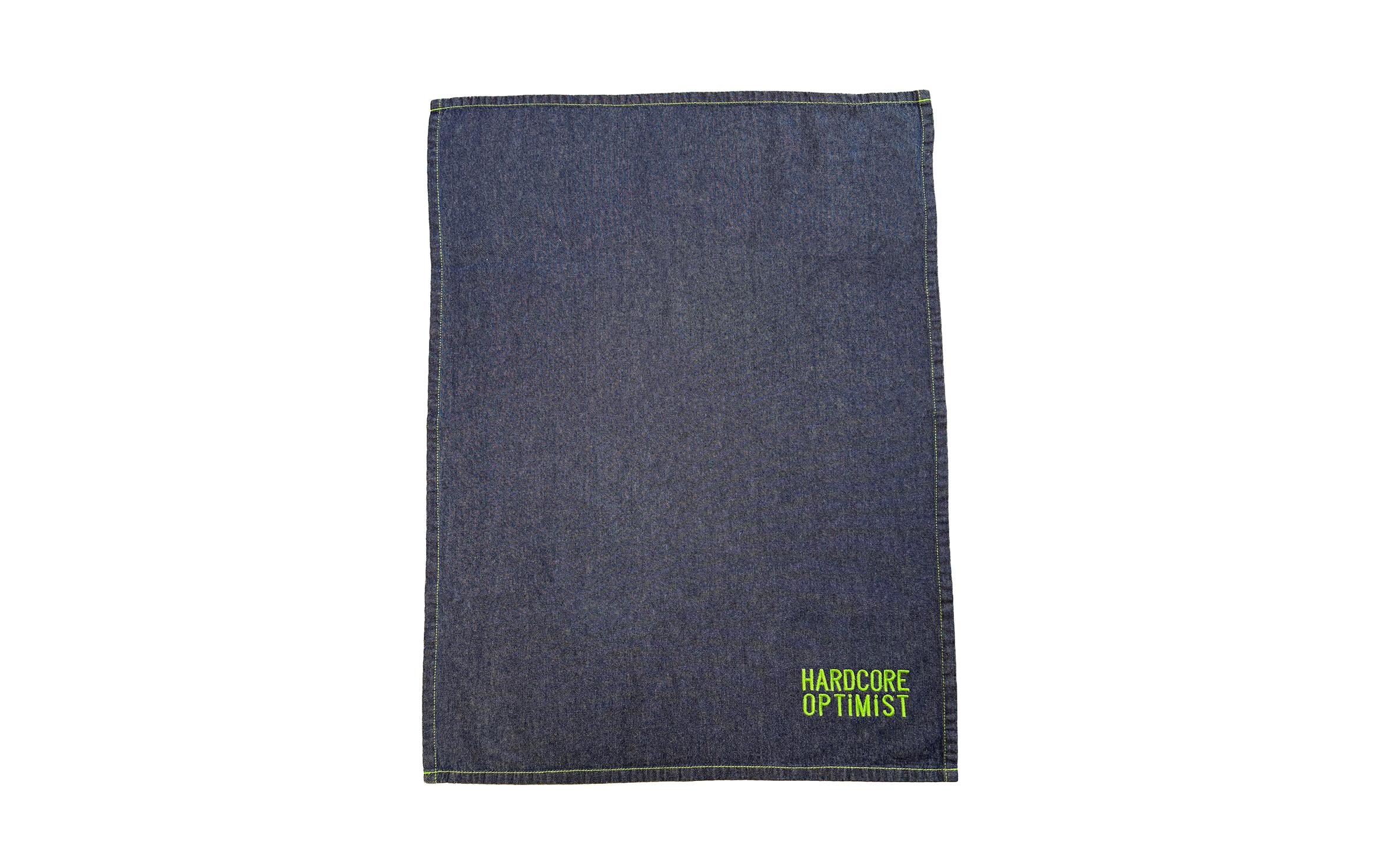 Image of PAD Geschirrtuch "Denim Hardcore Optimist"