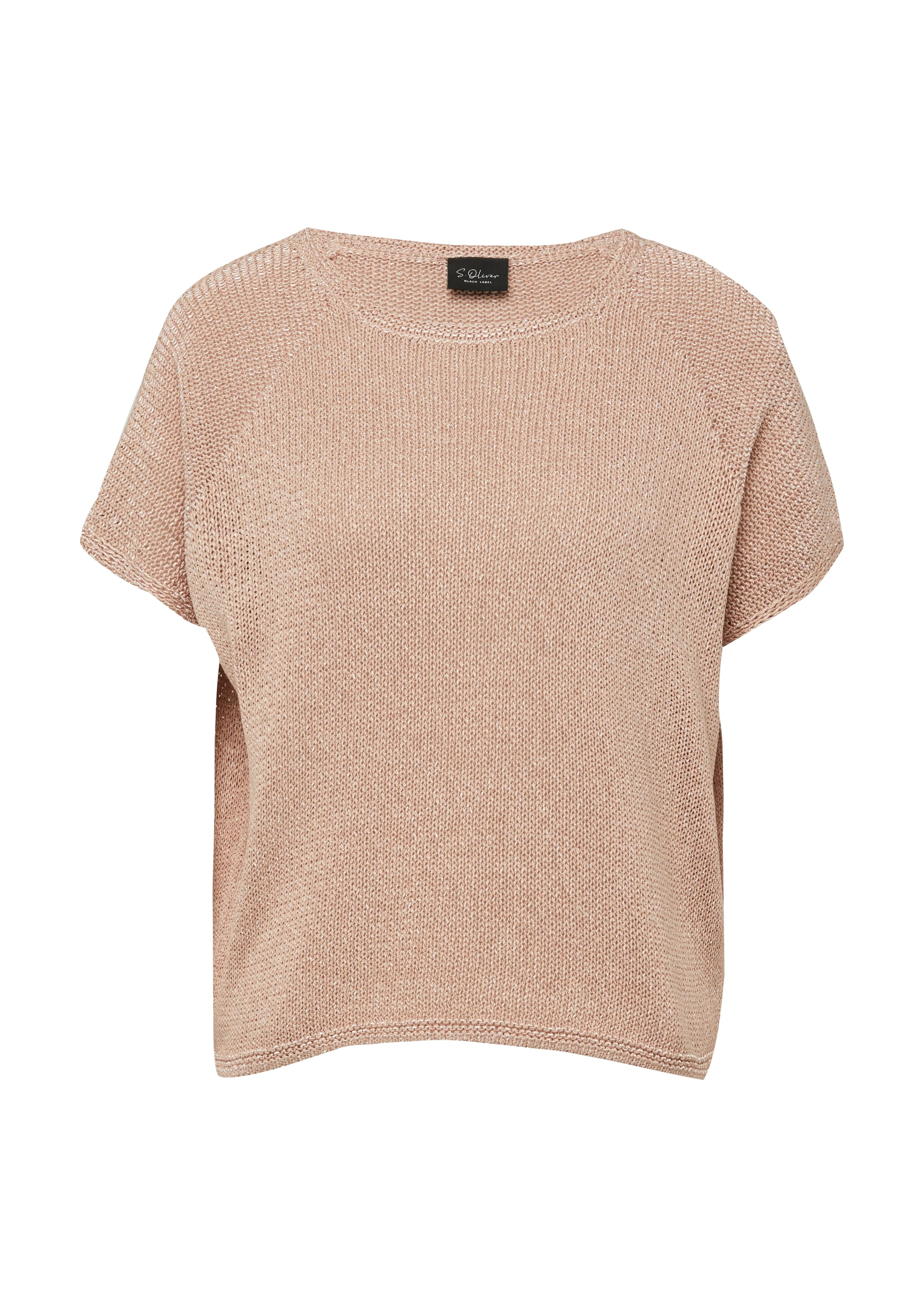 s.Oliver BLACK LABEL Pull en tricot Halbarm mit Rundhals