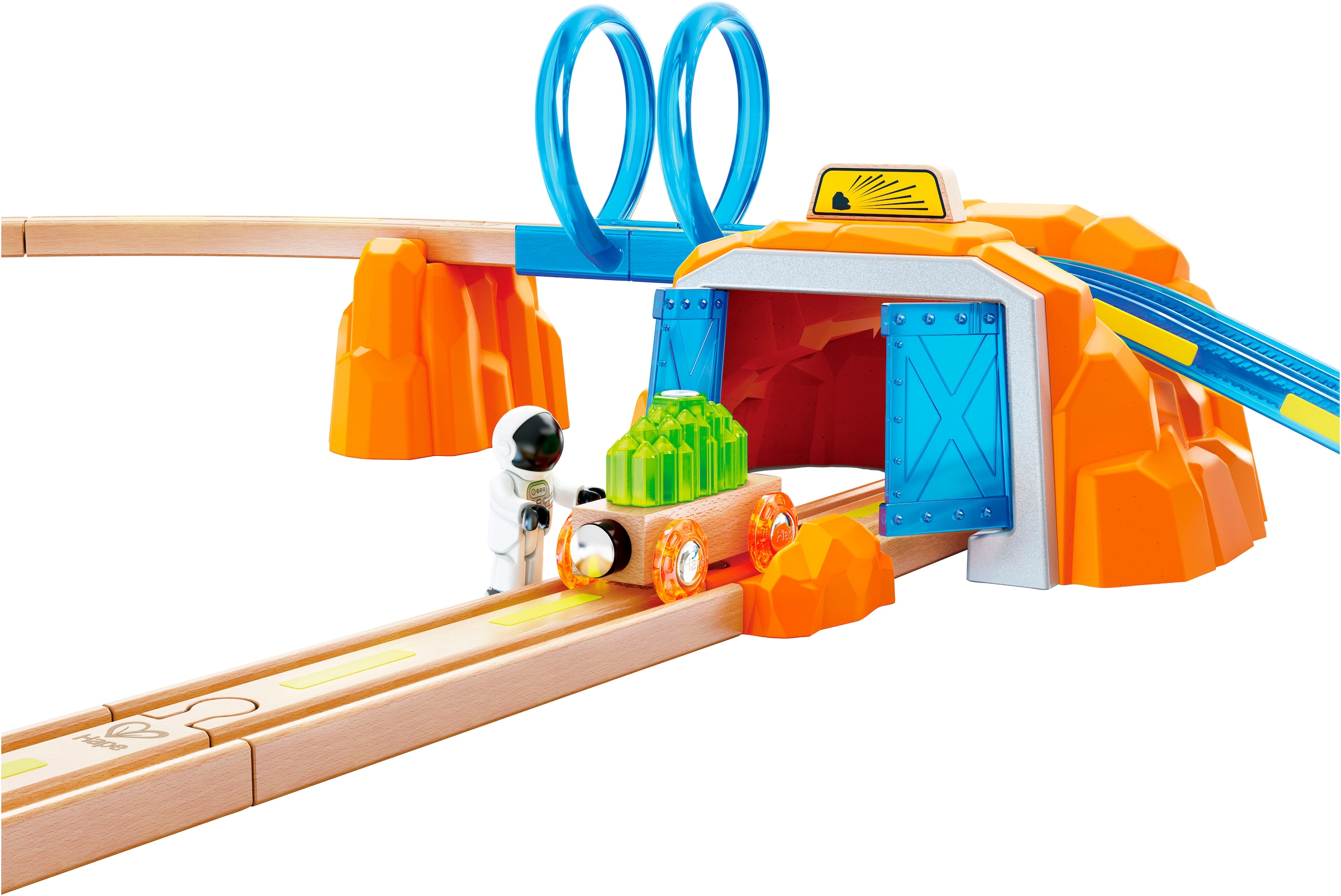 Hape Train jouet »Zugset - Mars-Erkundung« mit Licht und Sound