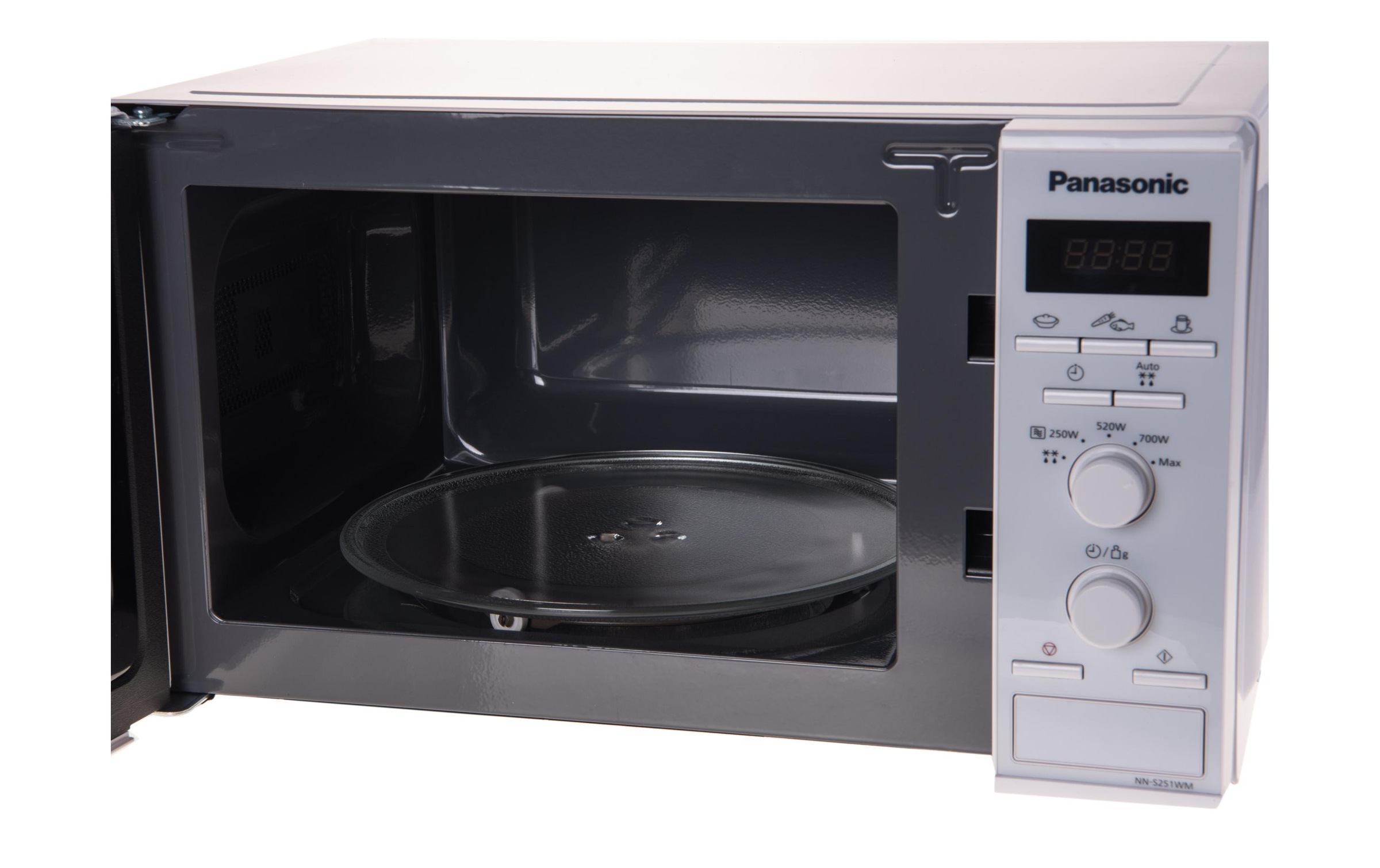 Panasonic Mikrowelle »NNS251WMWPG, Weiss«, 800 W