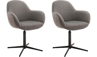 MCA furniture Esszimmerstuhl »Melrose«, (Set), 2 St., Stuhl 360°drehbar mit Nivellierung kaufen