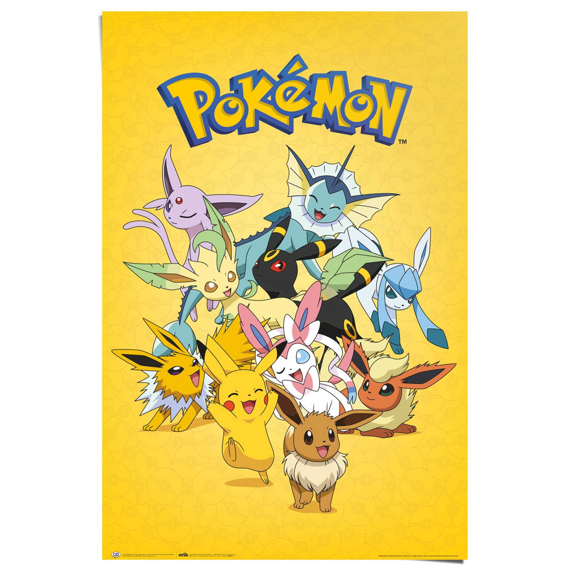 Reinders! Poster »Pokémon Evolutionen«