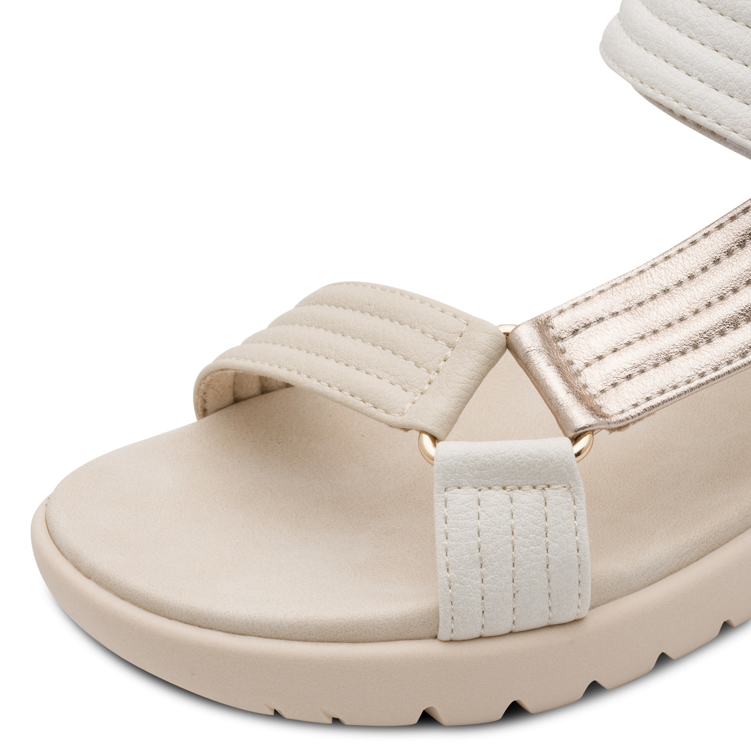 MARCO TOZZI Sandale à lanières  Plateforme, sandale avec fermetures Velcro réglables