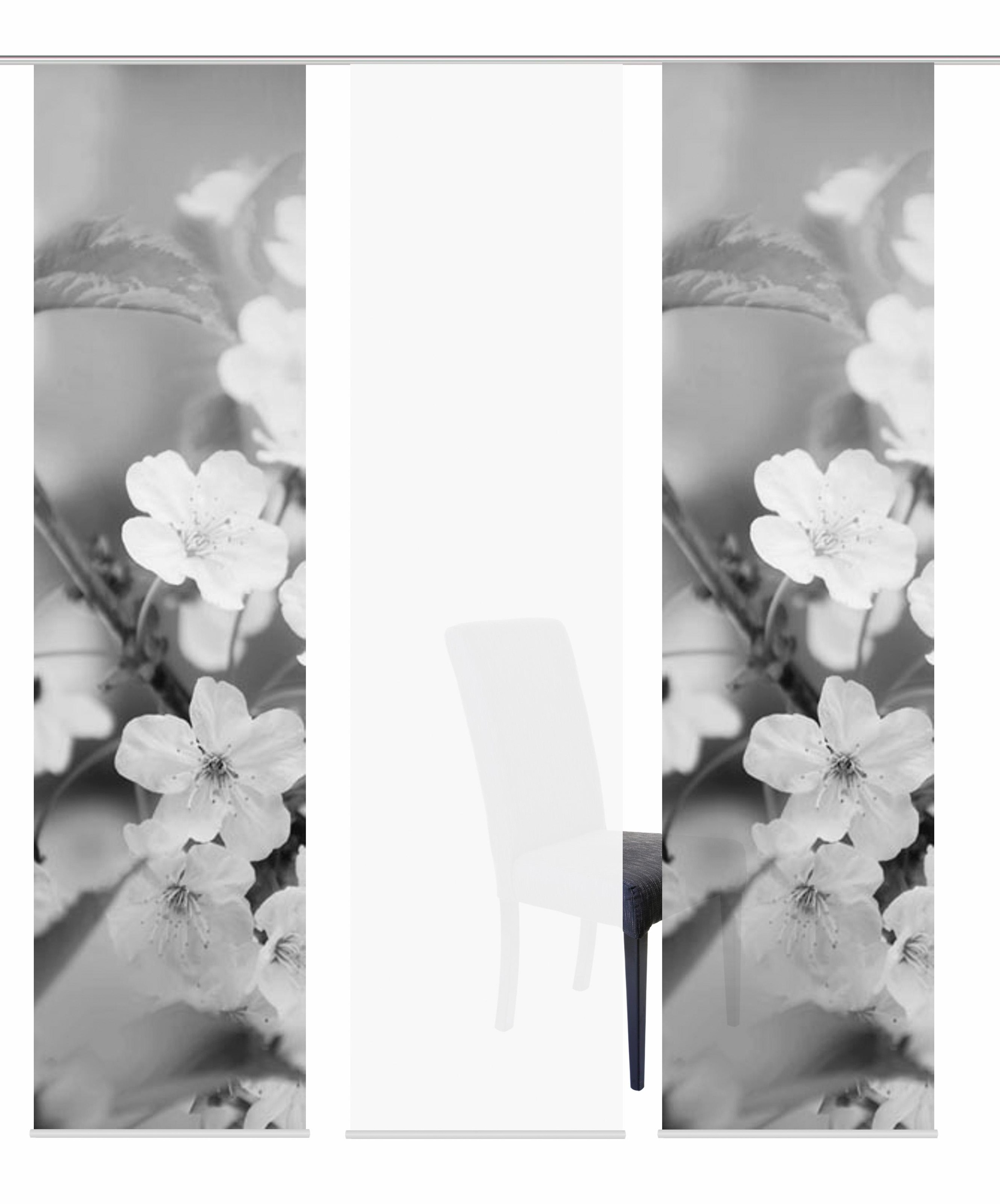 Image of HOME WOHNIDEEN Schiebegardine »3ER SET NILA«, (3 St.), HxB: 245x60, Schiebevorhang 3er Set Digitaldruck bei Ackermann Versand Schweiz