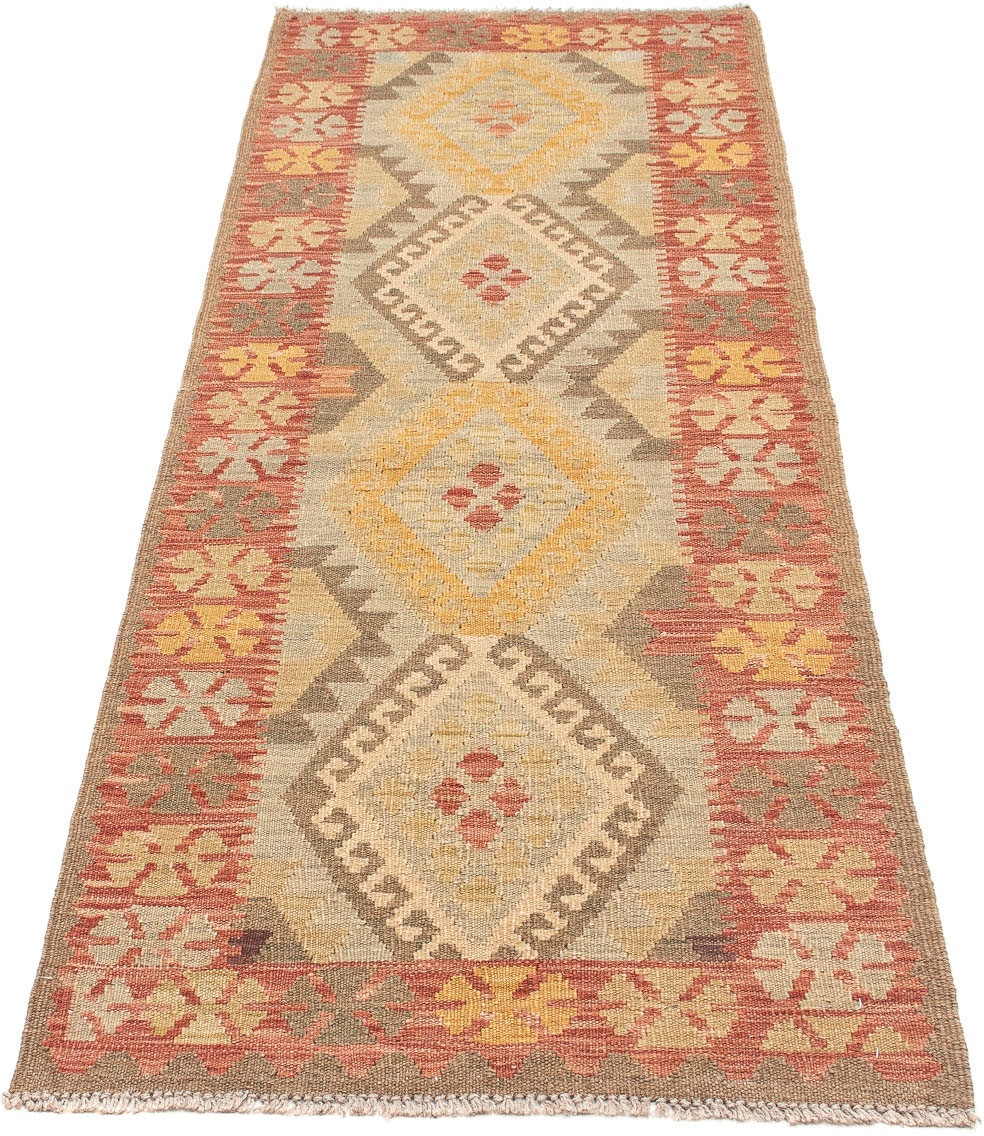 Image of morgenland Läufer »Kelim Maimene Durchgemustert 206 x 61 cm«, rechteckig, 0,5 mm Höhe, Wendeteppich bei Ackermann Versand Schweiz