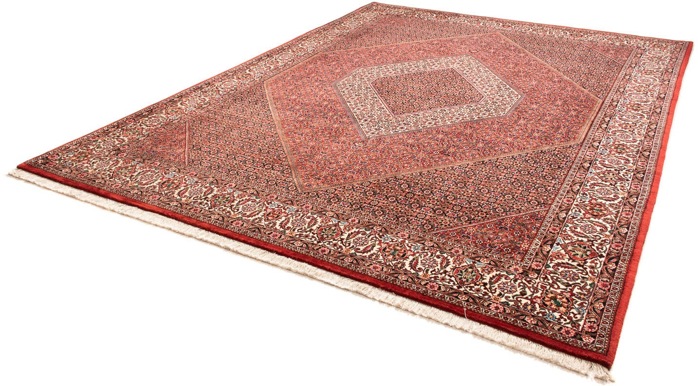 Image of morgenland Orientteppich »Perser - Bidjar - 345 x 252 cm - rot«, rechteckig, 15 mm Höhe, Wohnzimmer, Handgeknüpft, Einzelstück mit Zertifikat bei Ackermann Versand Schweiz