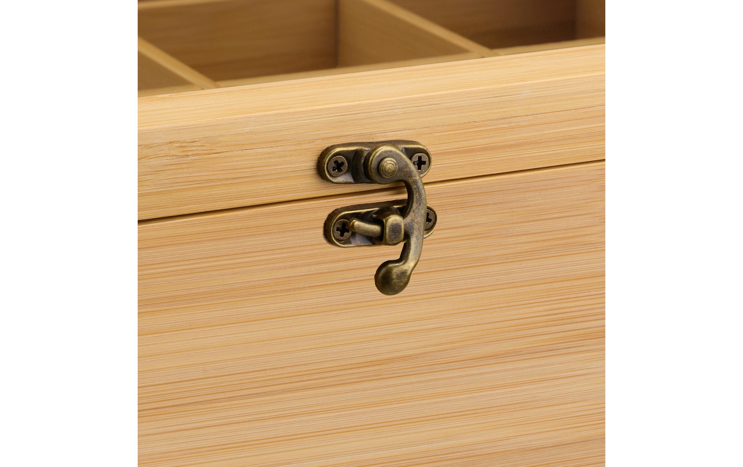 relaxdays Boîte à thé »mit 12 Fächern« 1 cuis tlg.