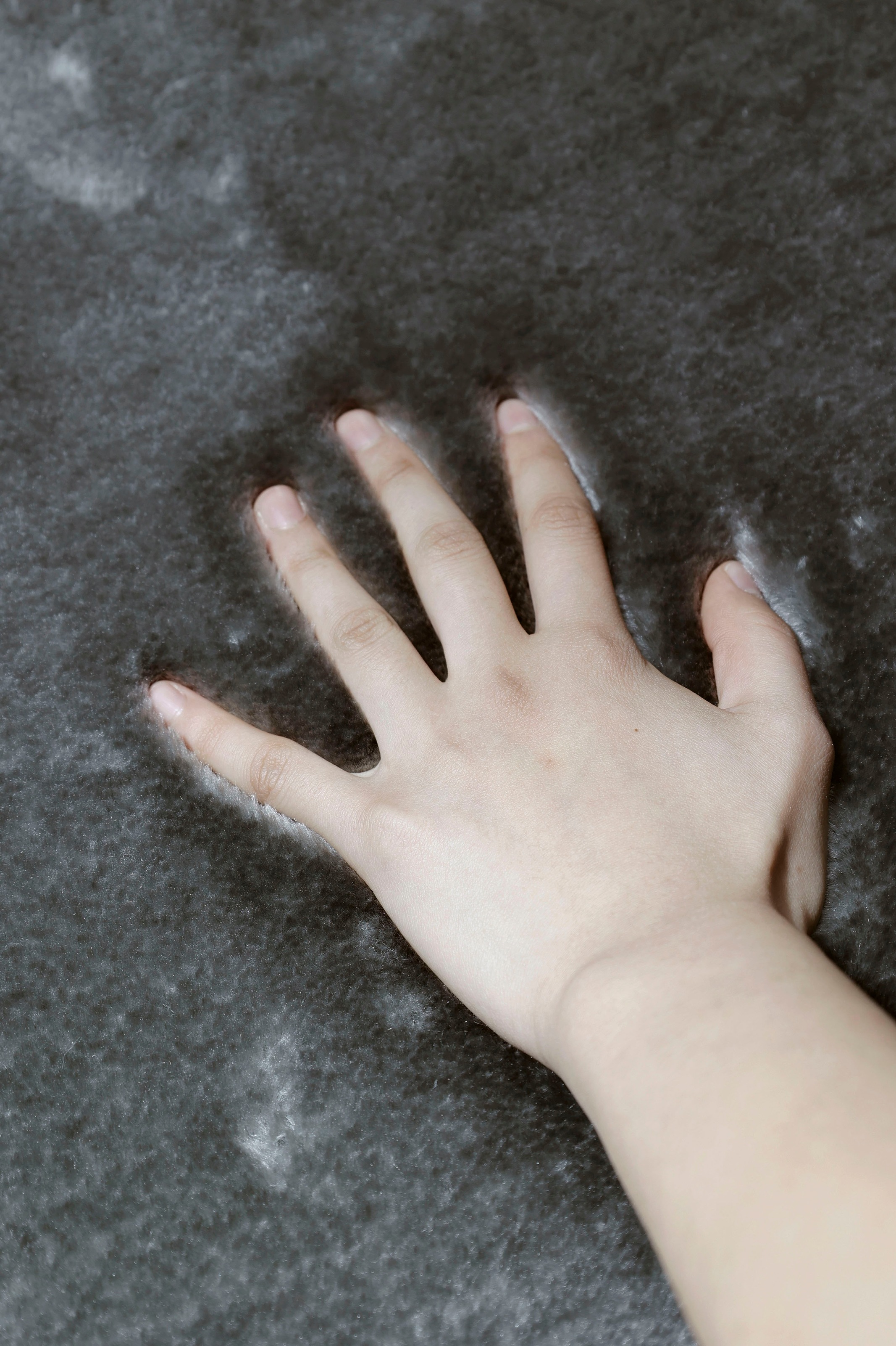 Leonique Hochflor-Teppich »Cashmere, Fell-Optik«, rechteckig, 25 mm Höhe, changierend, weiche Teppiche, Wohnzimmer, Schlafzimmer, Kinderzimmer