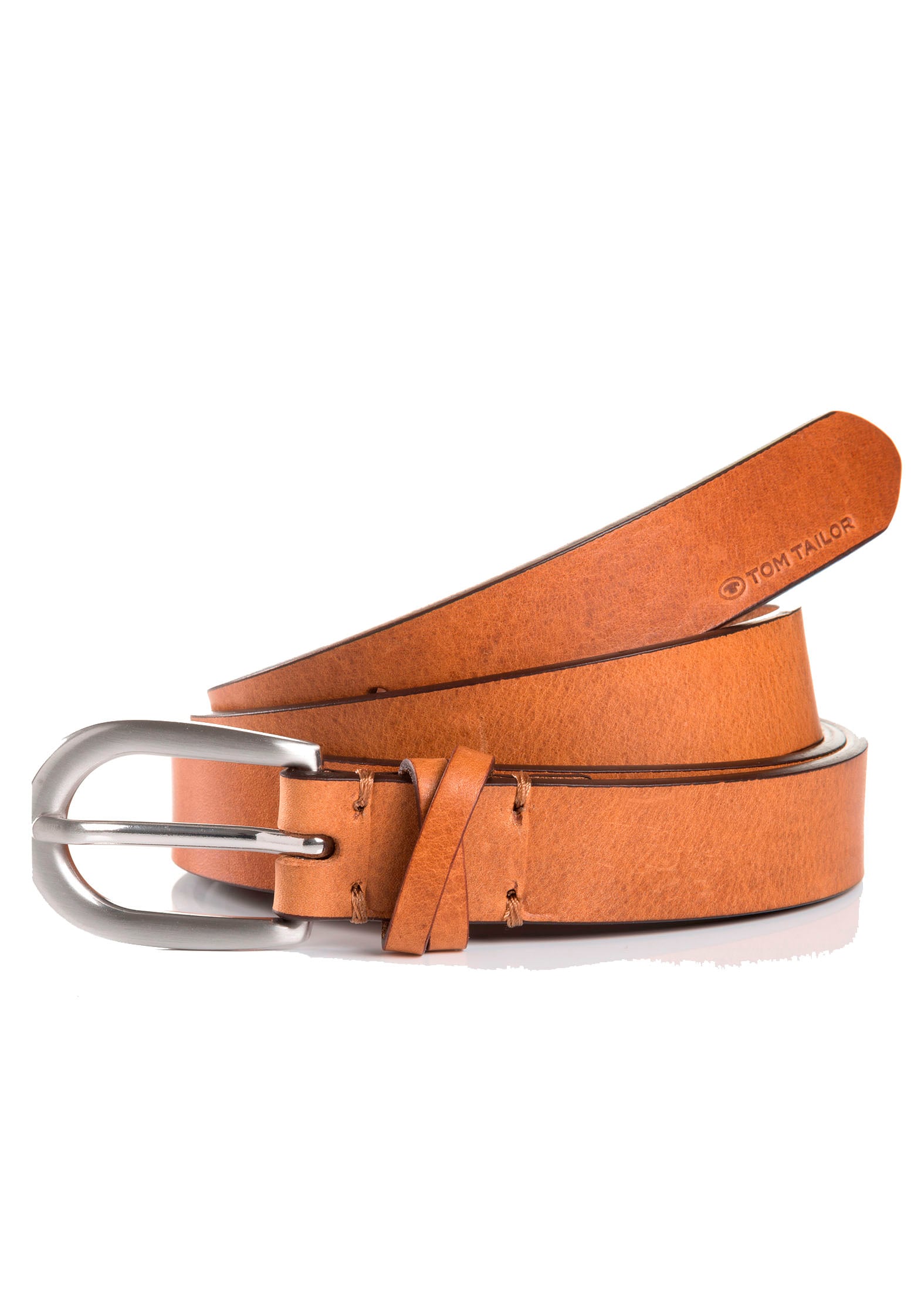 TOM TAILOR Ledergürtel »TTNELLY«, 2 cm breiter Damengürtel, modisch vielseitig