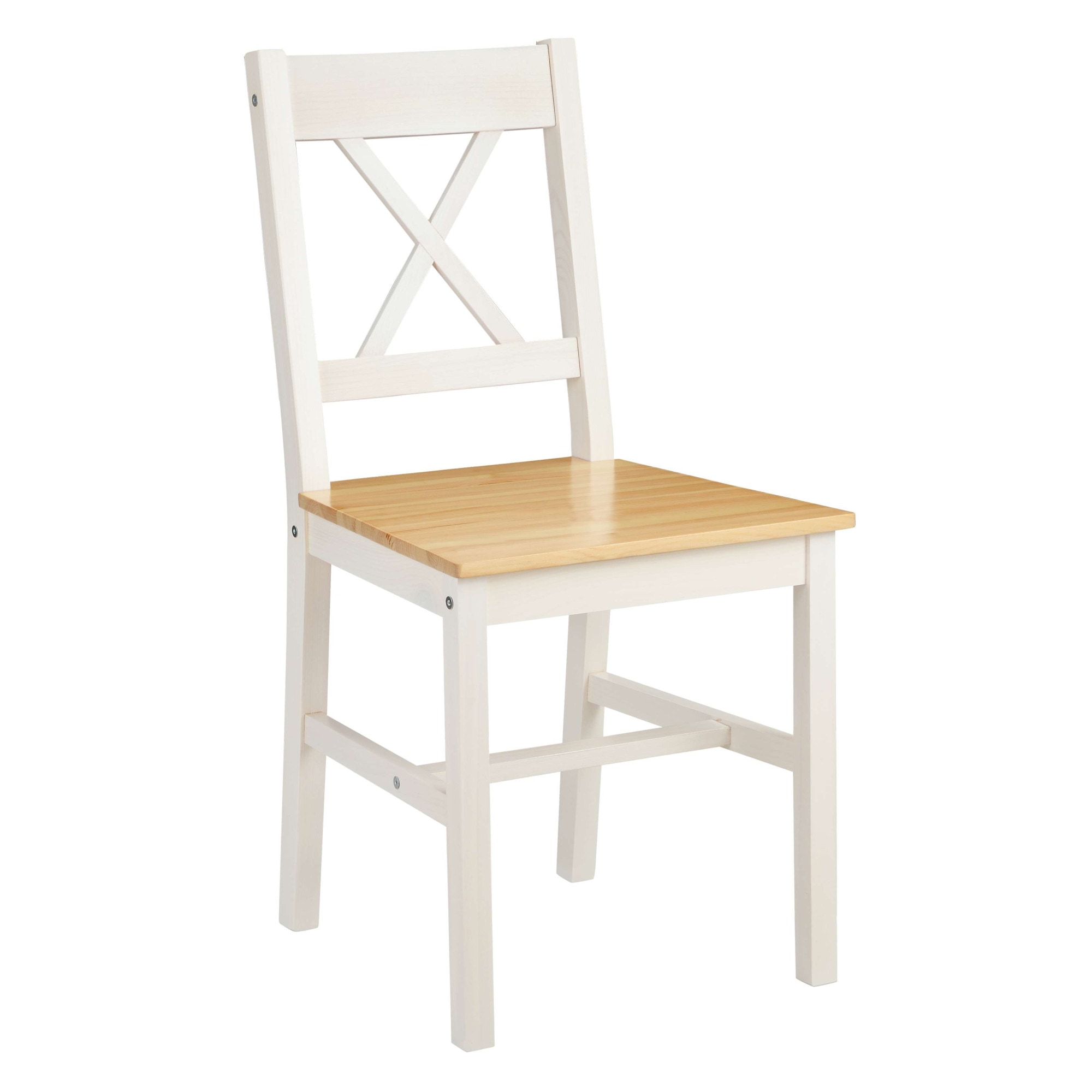 GOODproduct Ensemble de salle à manger »Willow« Ensemble, Esstisch mit 4 Stühlen, 5 tlg. Esstisch mit 4 Stühlen, aus massivem Kiefernholz