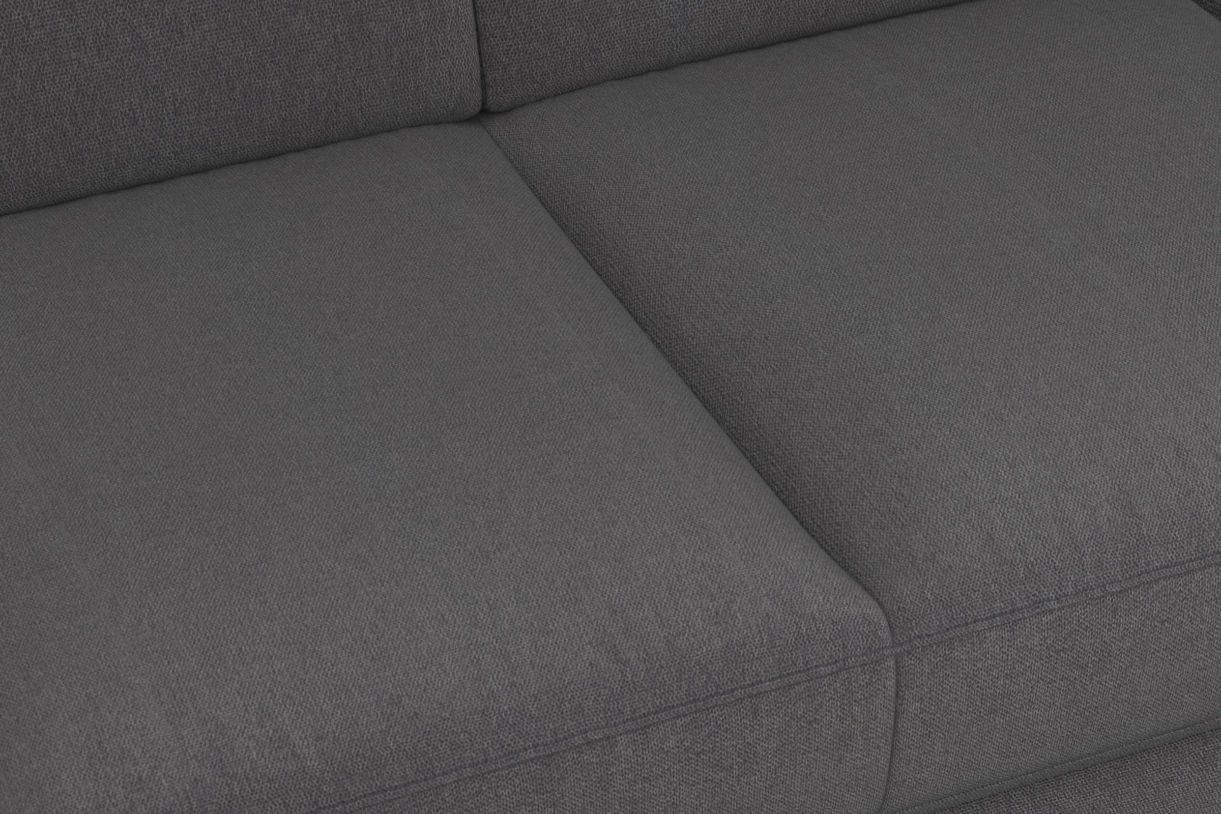 sit&more Ecksofa »Padua L-Form«, inklusive Sitztiefenverstellung, Armteilfunktion und Federkern