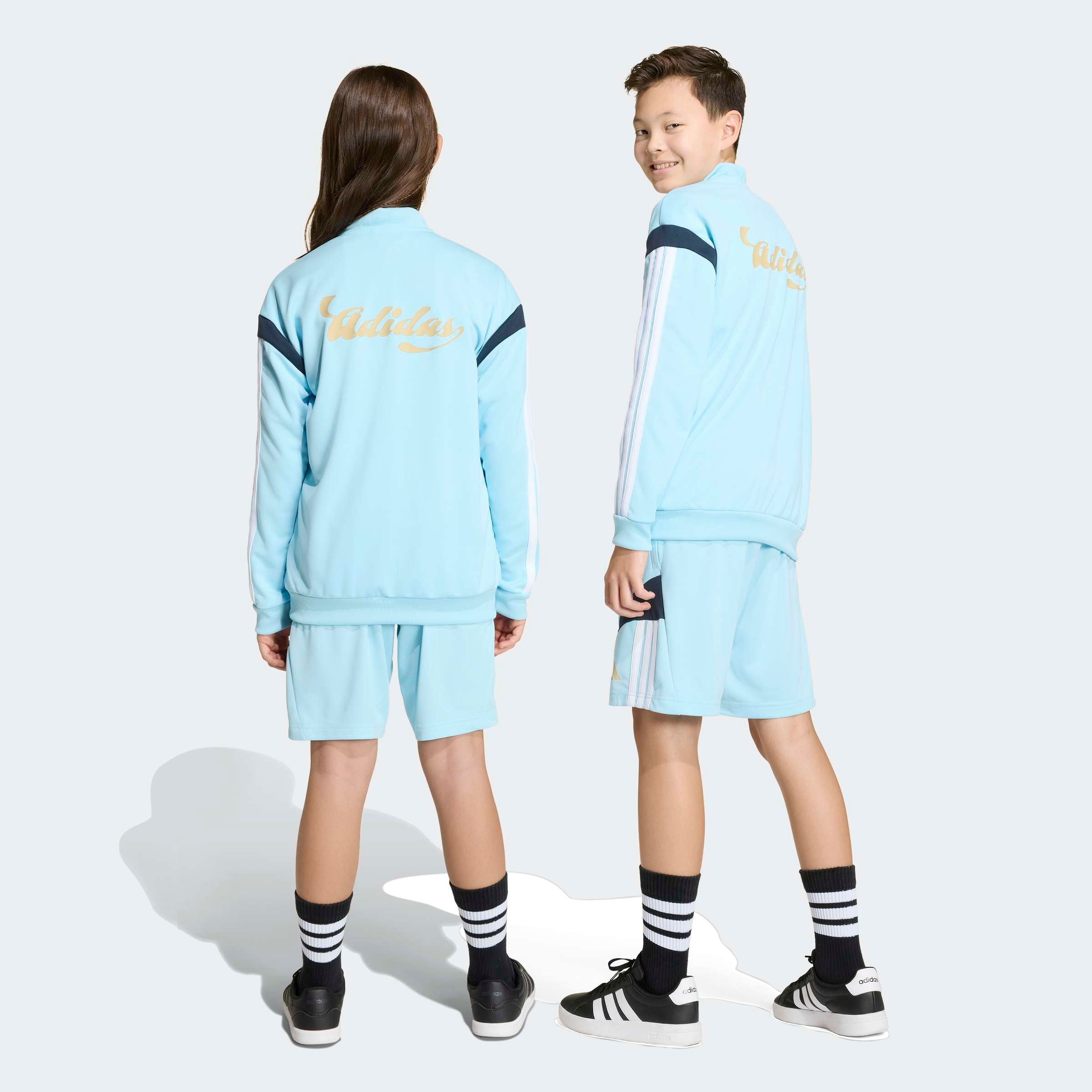 adidas Sportswear Shorts »J HOT SHO«  Kinder Shorts, sportlicher Stil, mit Kordelverschluss