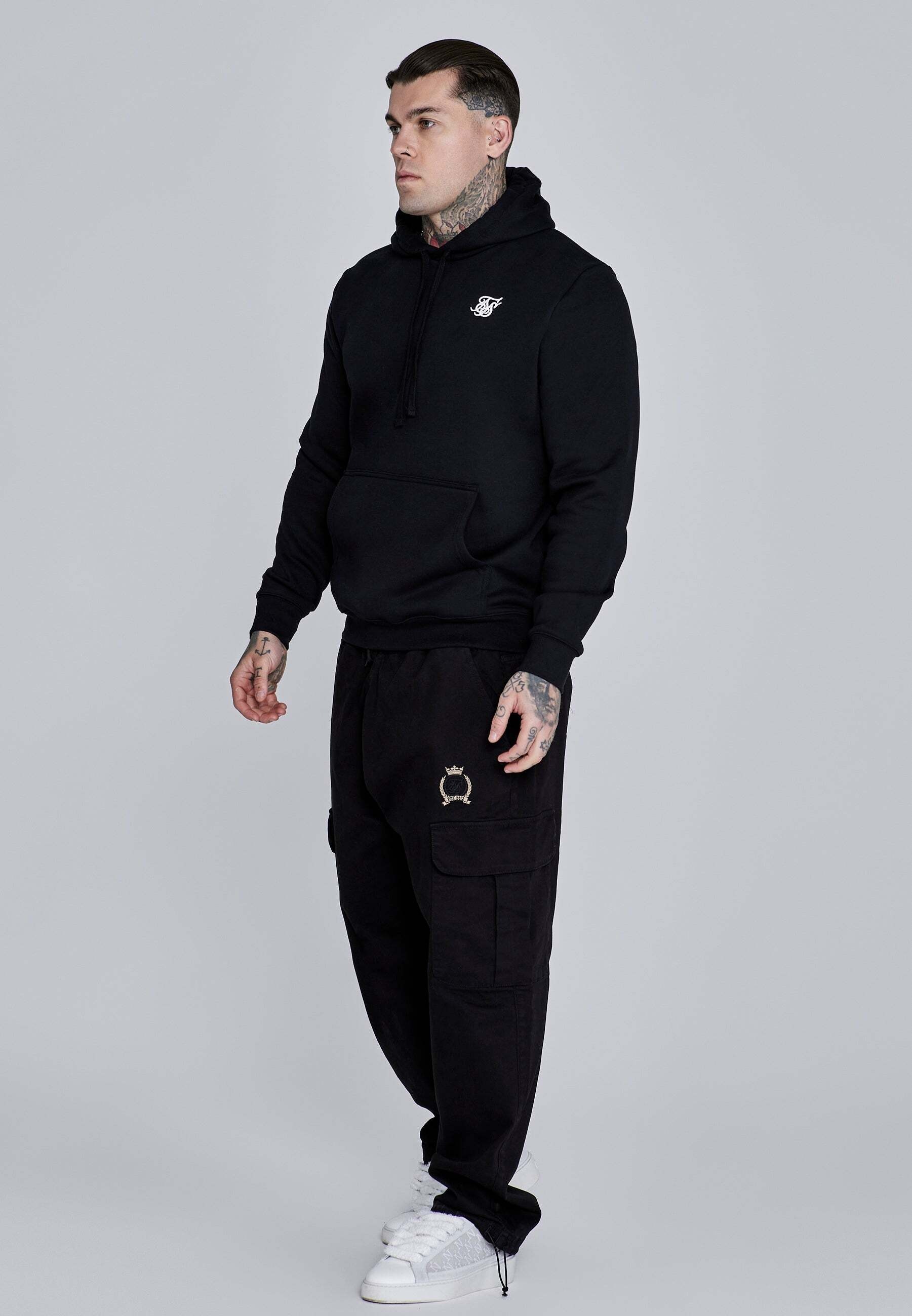 Siksilk Pull à capuche »Siksilk Kapuzenpullover Essentials Hoodie«