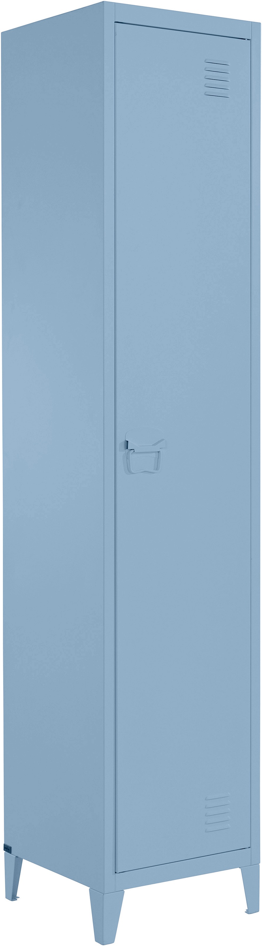 Image of andas Hochschrank »Jensjorg«, Hochschrank aus pflegeleitem Metall in minimalistishes Design, mit 2 x Einlegeböden hinter der Tür, in verschiedenen Farbvarianten erhältlich, Höhe 180 cm bei Ackermann Versand Schweiz