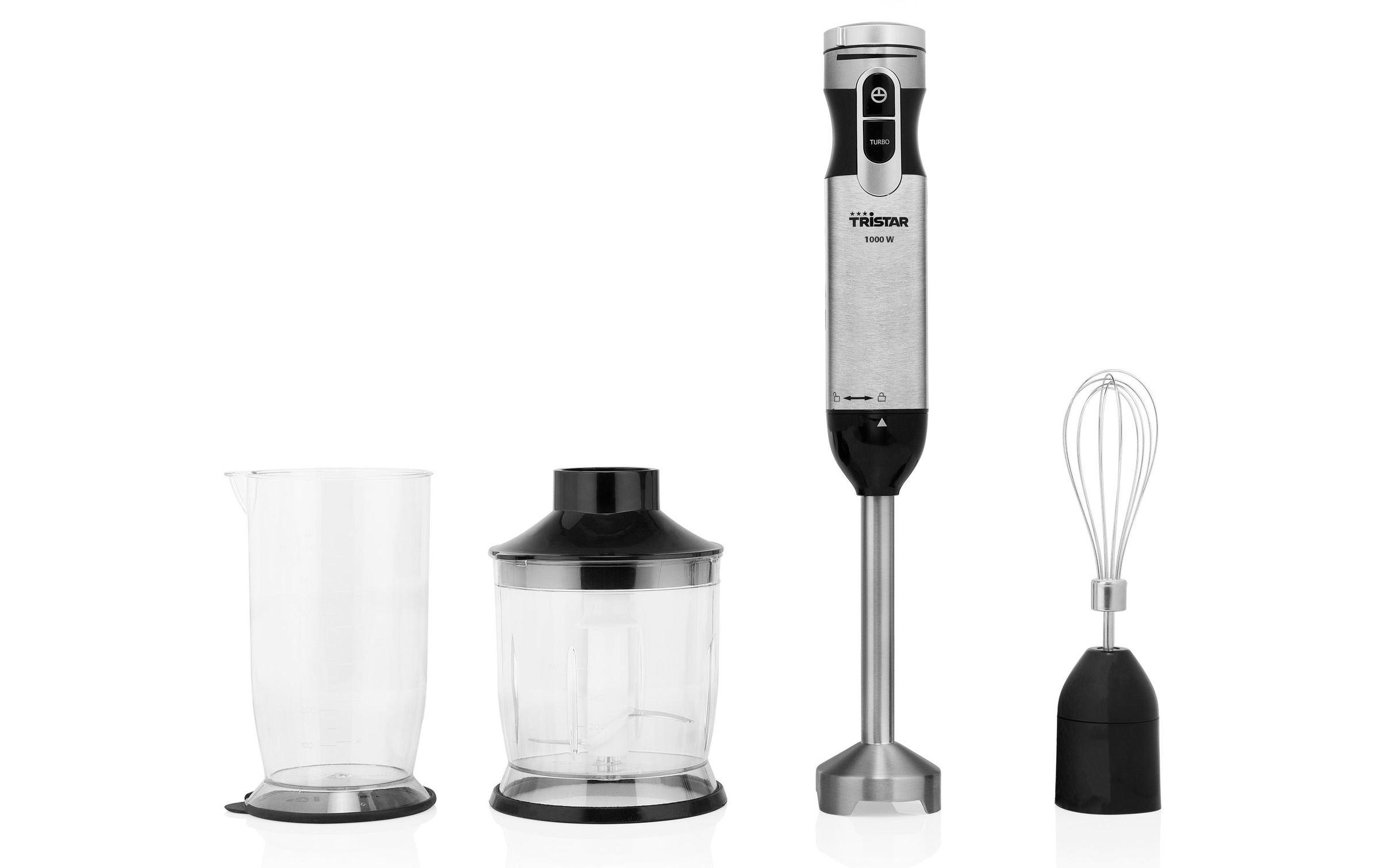 Image of Tristar Stabmixer "Tristar Stabmixer Set 1000 W, Metal" 1000 W