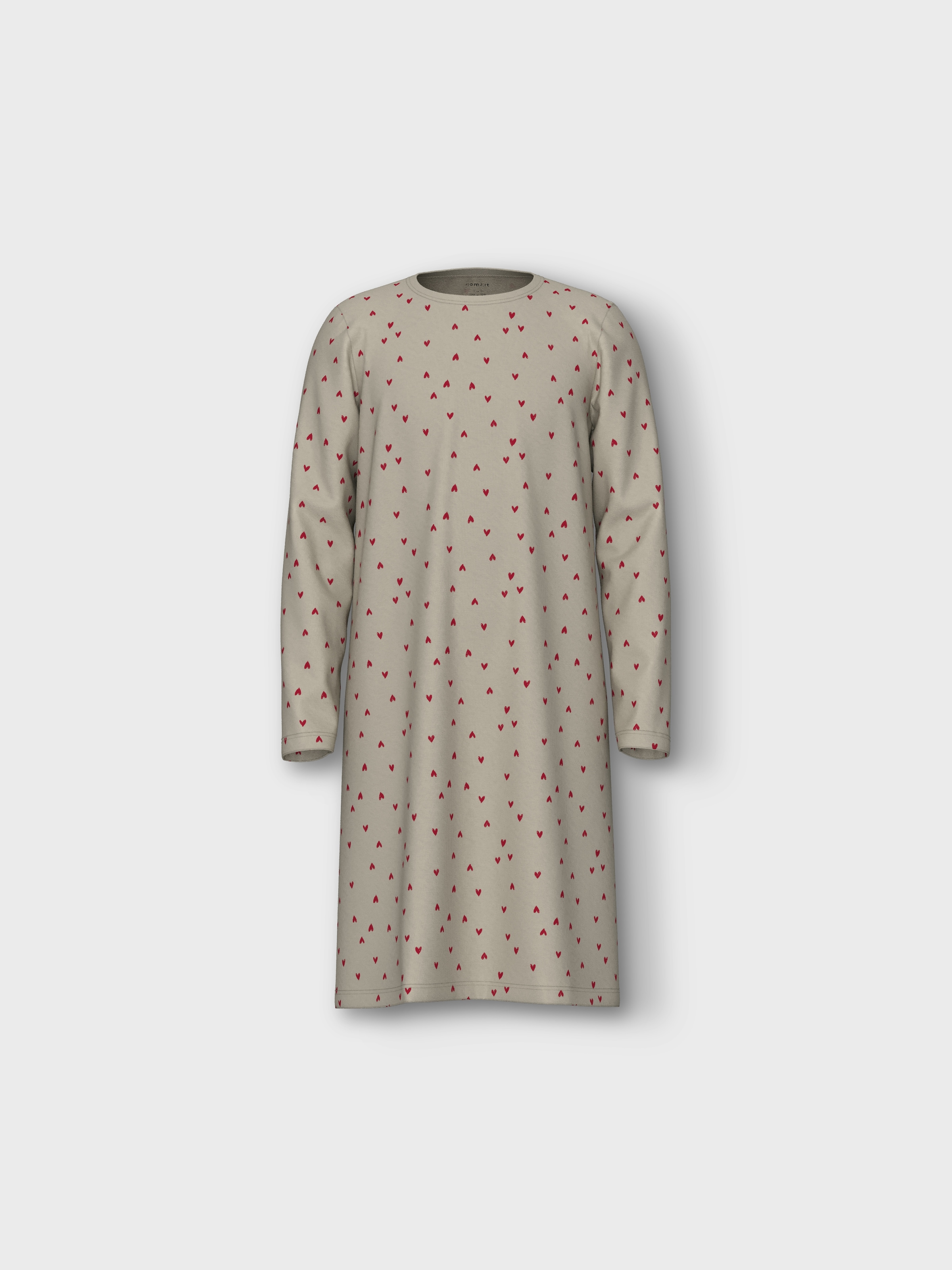 Image of Name It Pyjama "NKFNIGHTGOWN LS PEYOTE HEARTS NOOS"