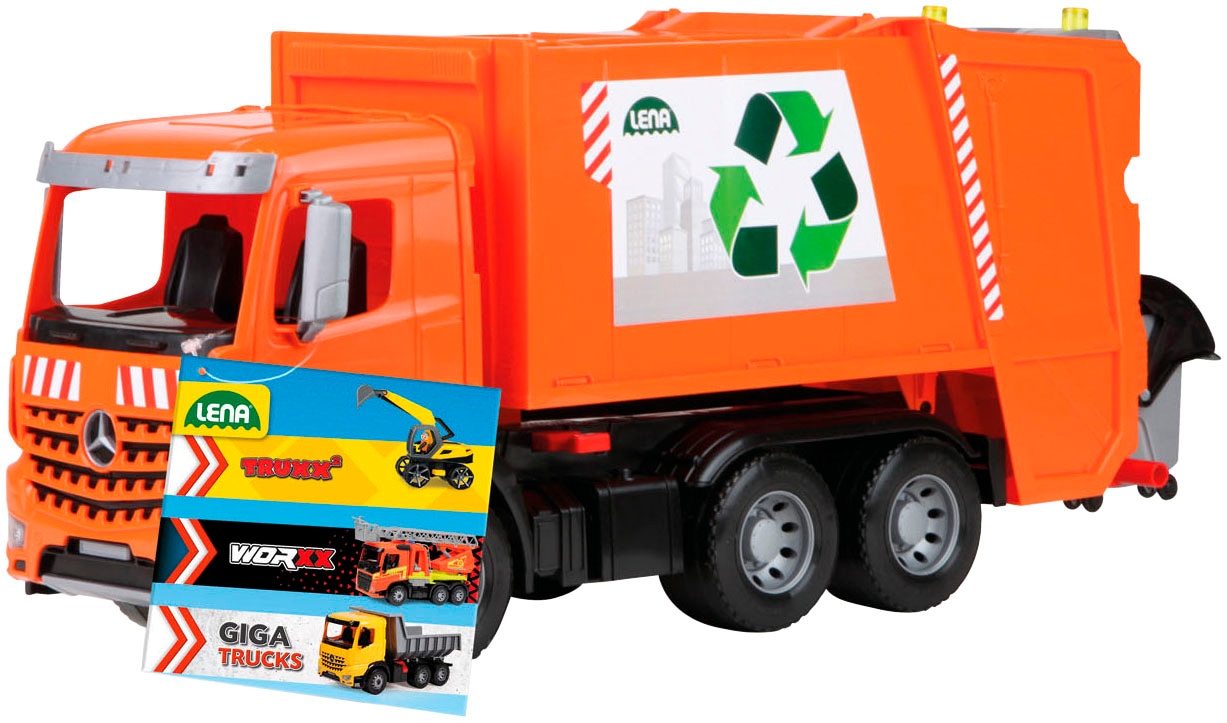 Lena® Benne à jouets »Worxx, Mercedes-Benz Arocs« fabriqué en Europe