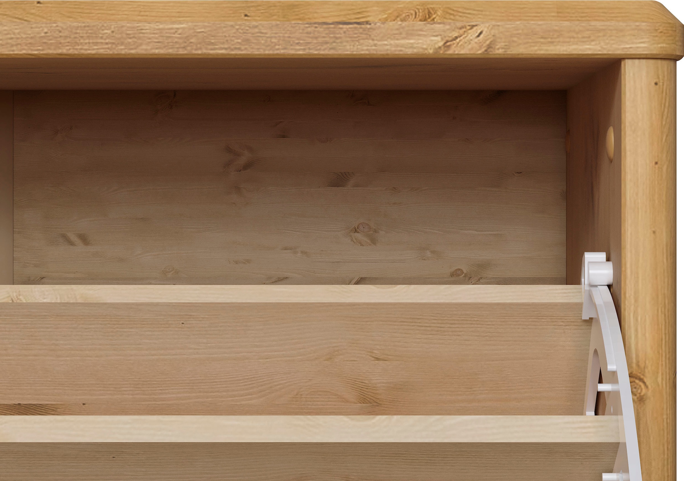 Home affaire Schuhschrank »Luven« FSC® zertifiziertes Massivholz, mit 2 Klappen