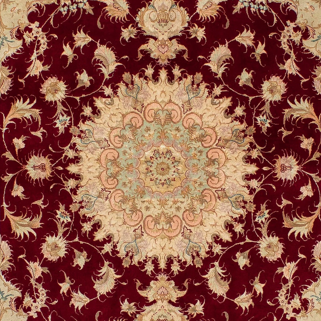 morgenland Orientteppich »Perser - Täbriz - Royal - 200 x 153 cm - dunkelrot«, rechteckig