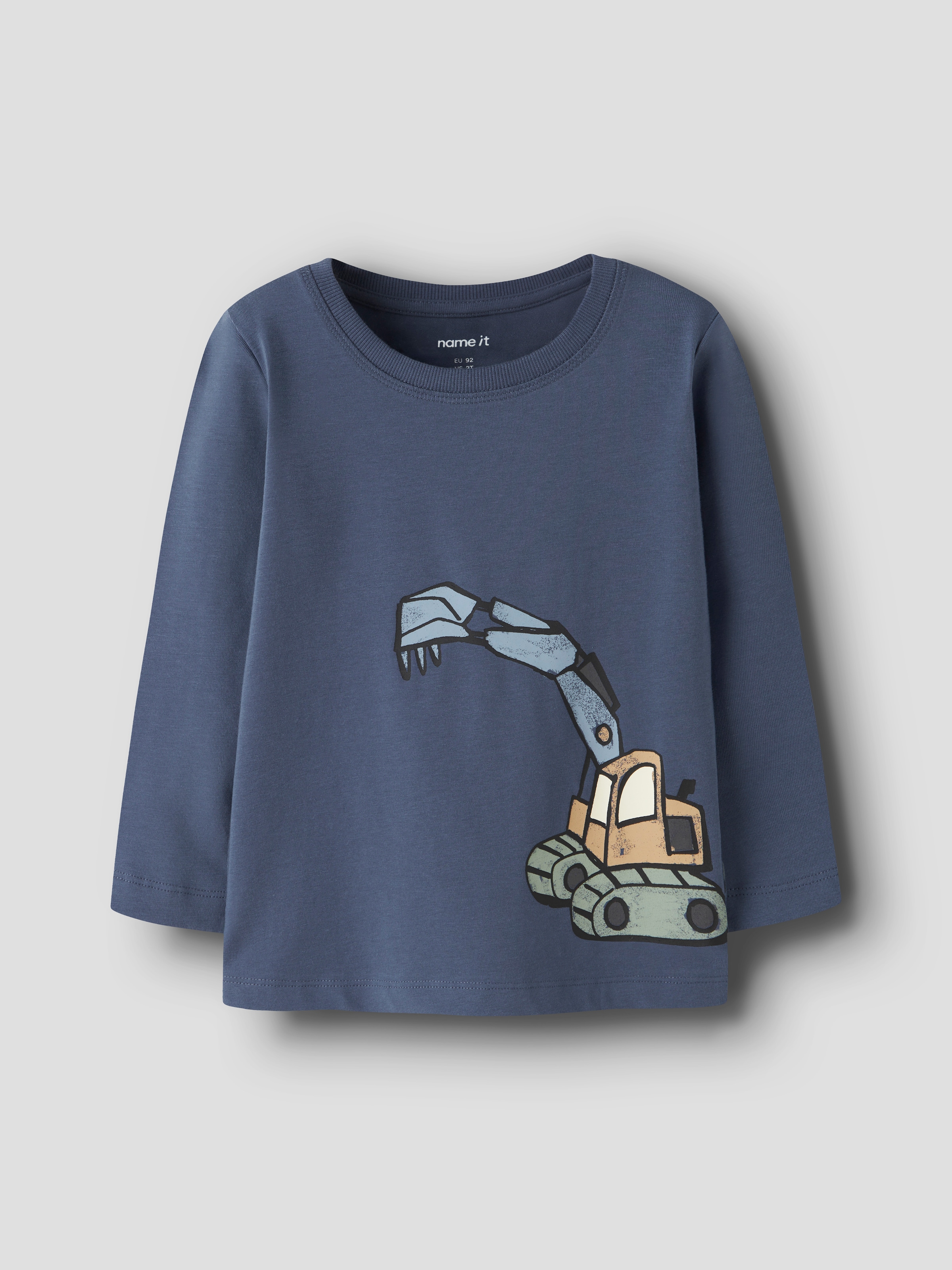 Name It T-shirt à manches longues »NMMKARKE 2P LS TOP BOX« Paquet, 2 mélange coton, coupe régulière