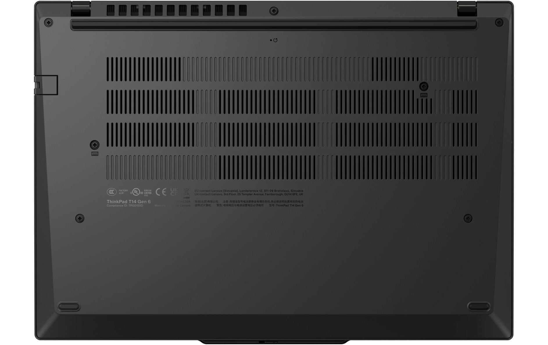 Lenovo Ordinateur portable professionnel »ThinkPad T14 Gen 6 (Intel)« / 14 ″ Intel Core Ultra 7 1.000 Go SSD Integrierte NPU (Neural Processing Unit)