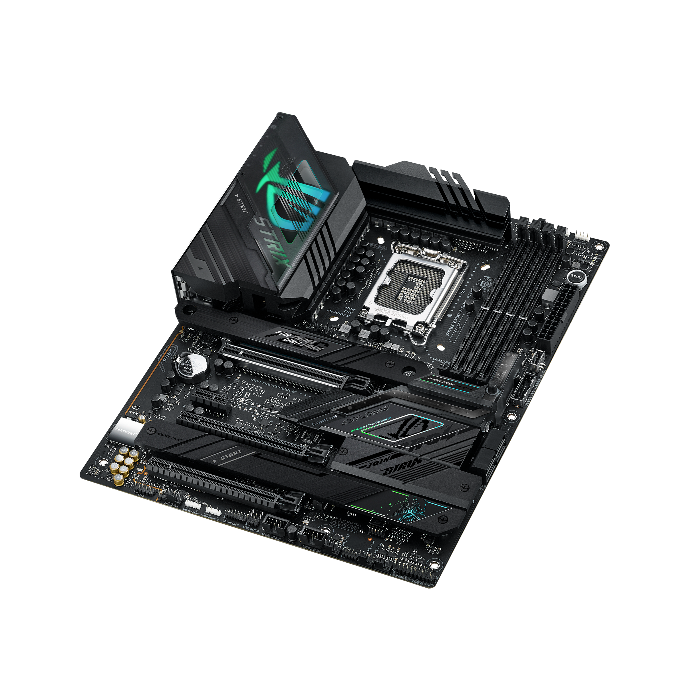 Asus Mainboard »ROG STRIX Z790-F GAMING WIFI«, ATX, DDR5 Speicher, 4x M.2, PCIe 5.0, WiFi 6E, AI Overclocking