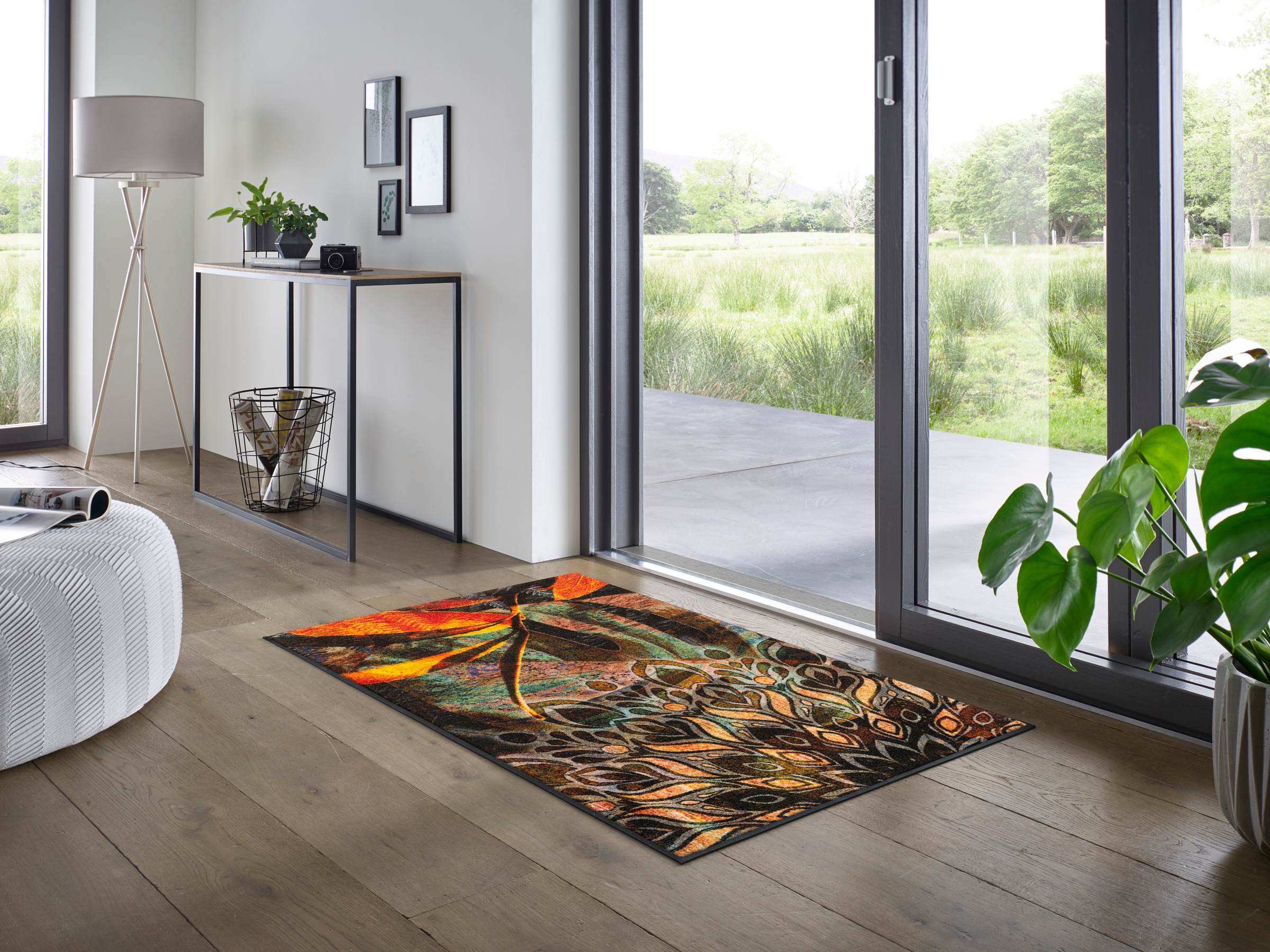 wash+dry by Kleen-Tex Fußmatte "Jungle Dance" rechteckig 7 mm Höhe