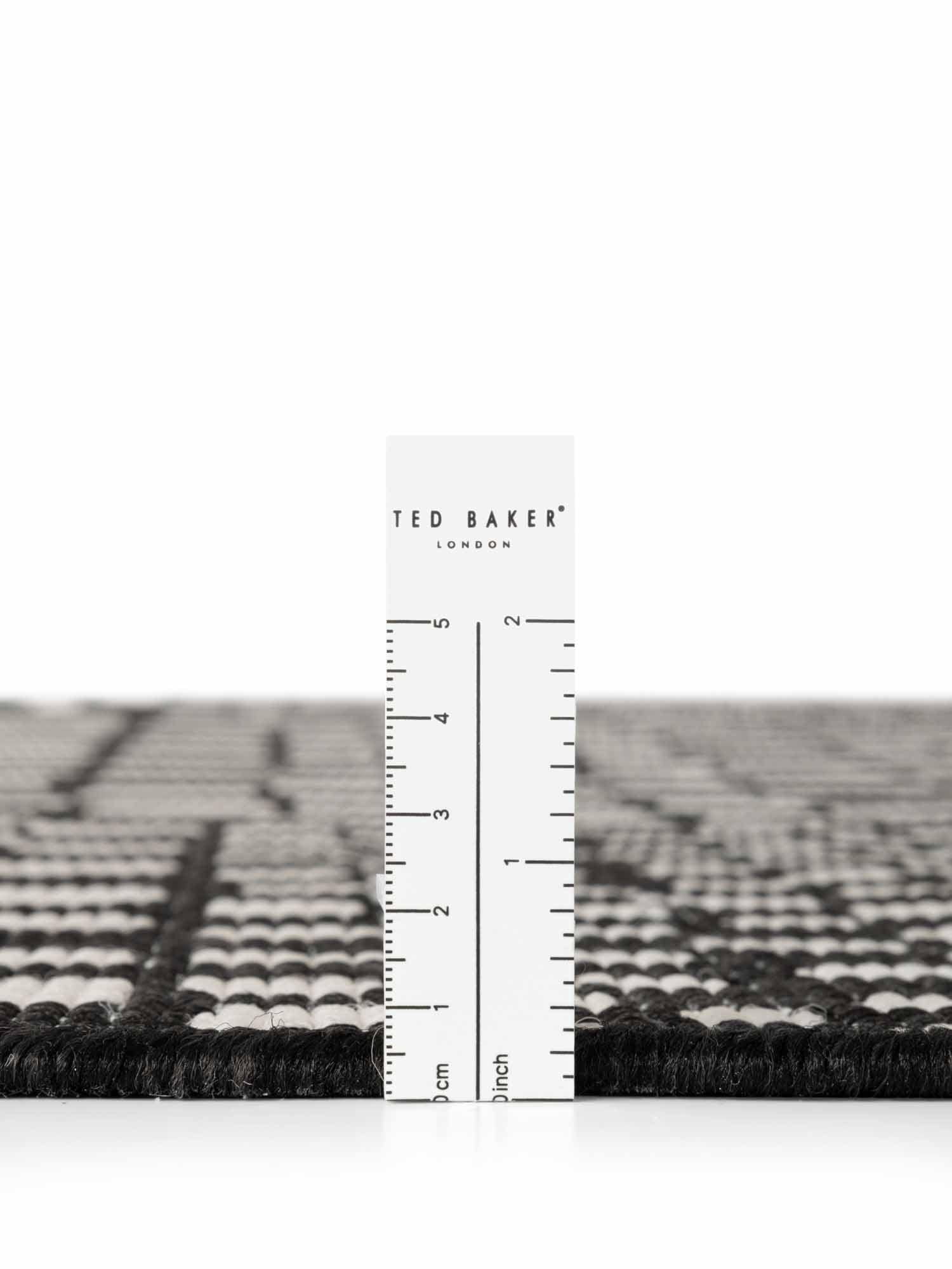 Ted Baker Teppich »Barkham« rechteckig 8 mm Höhe Designteppich, Wetterfest, Pflegeleicht, Modern, Wohnzimmer, Terrasse
