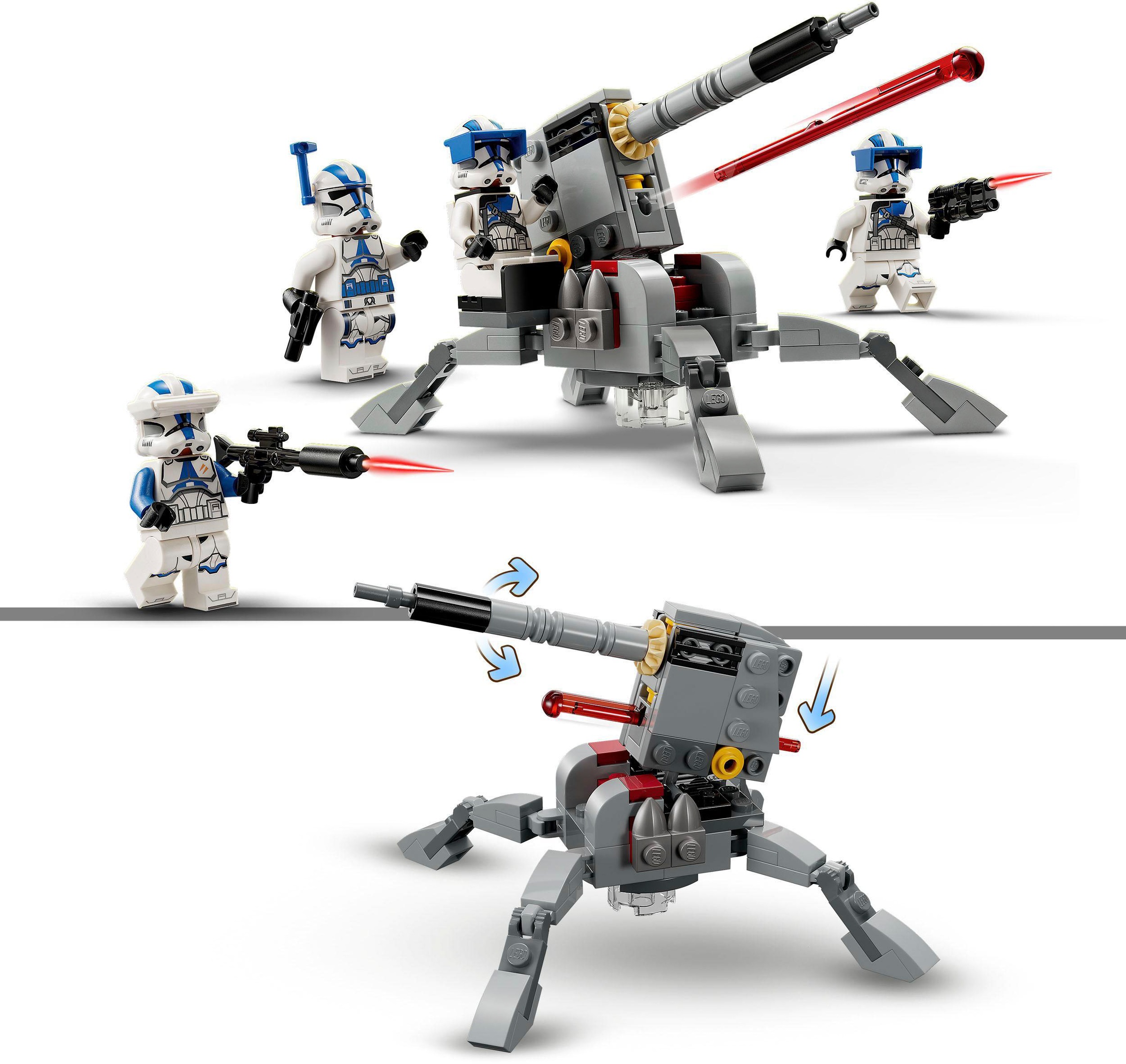 LEGO® Konstruktionsspielsteine »501st Clone Troopers™ Battle Pack (75345), LEGO® Star Wars™«, Made in Europe