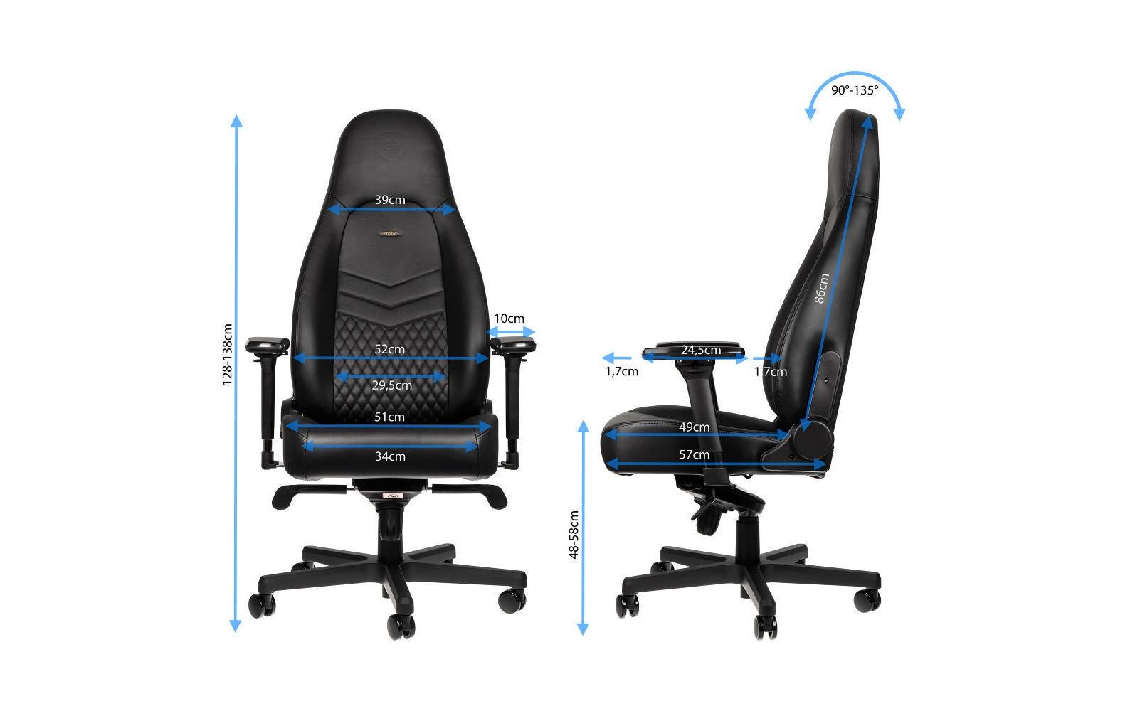 Gaming-Stuhl »noblechairs ICON Echtl«