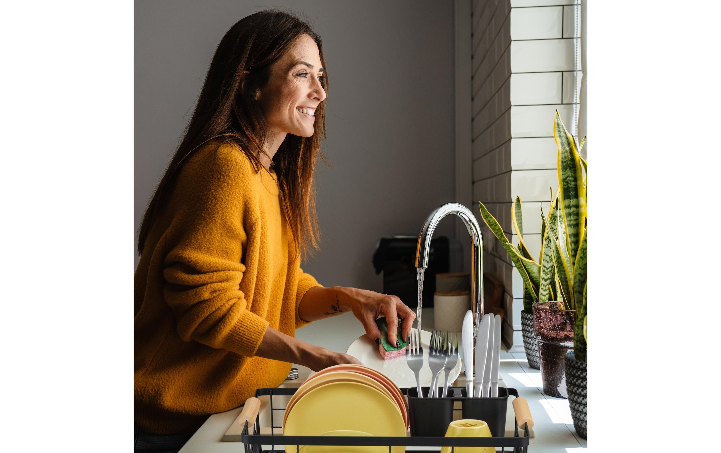 relaxdays Support de vaisselle