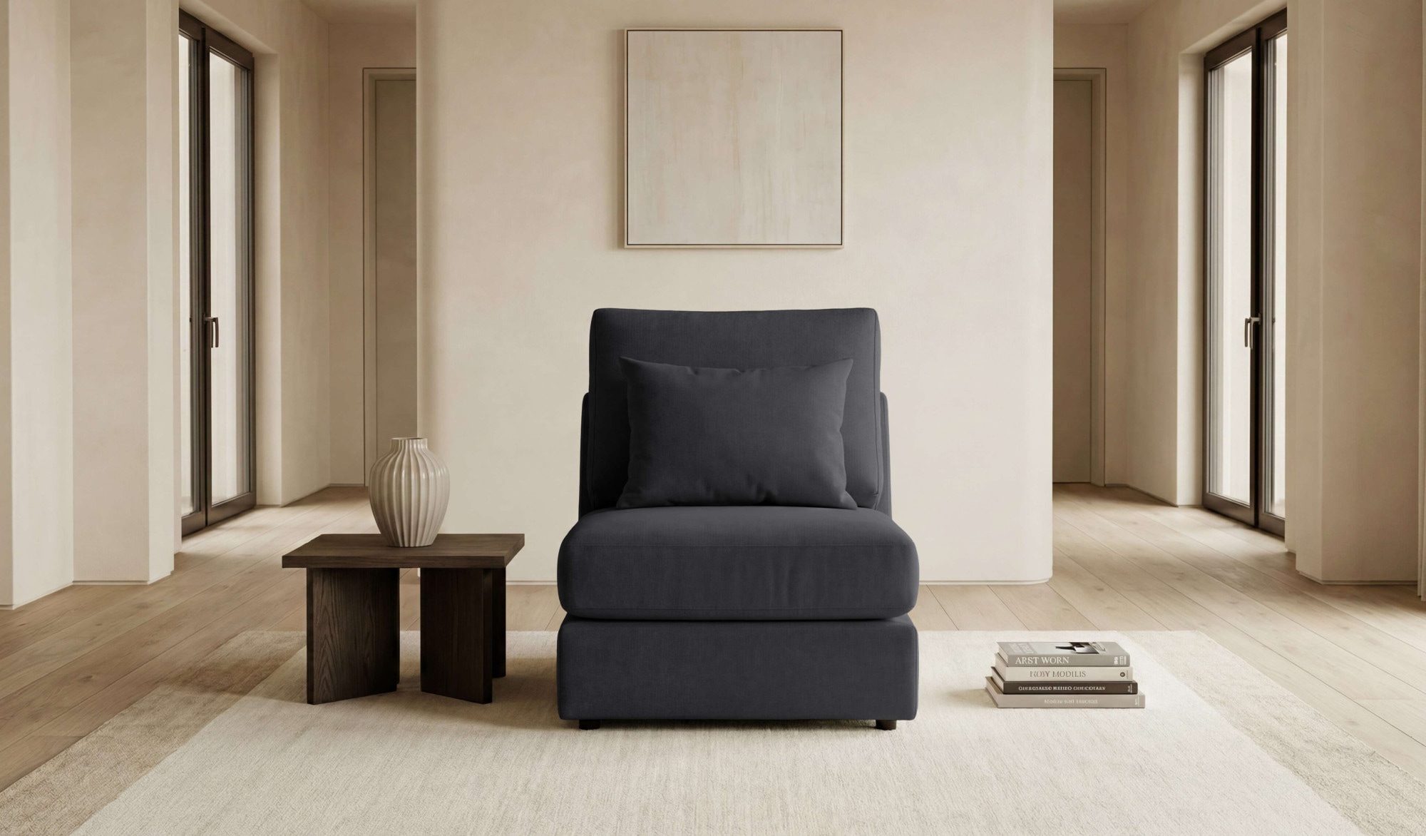 GOODproduct Fauteuil »Nivette, weiches Chenille« 96x66 cm, eine tolle Ergänzung zum Sofa