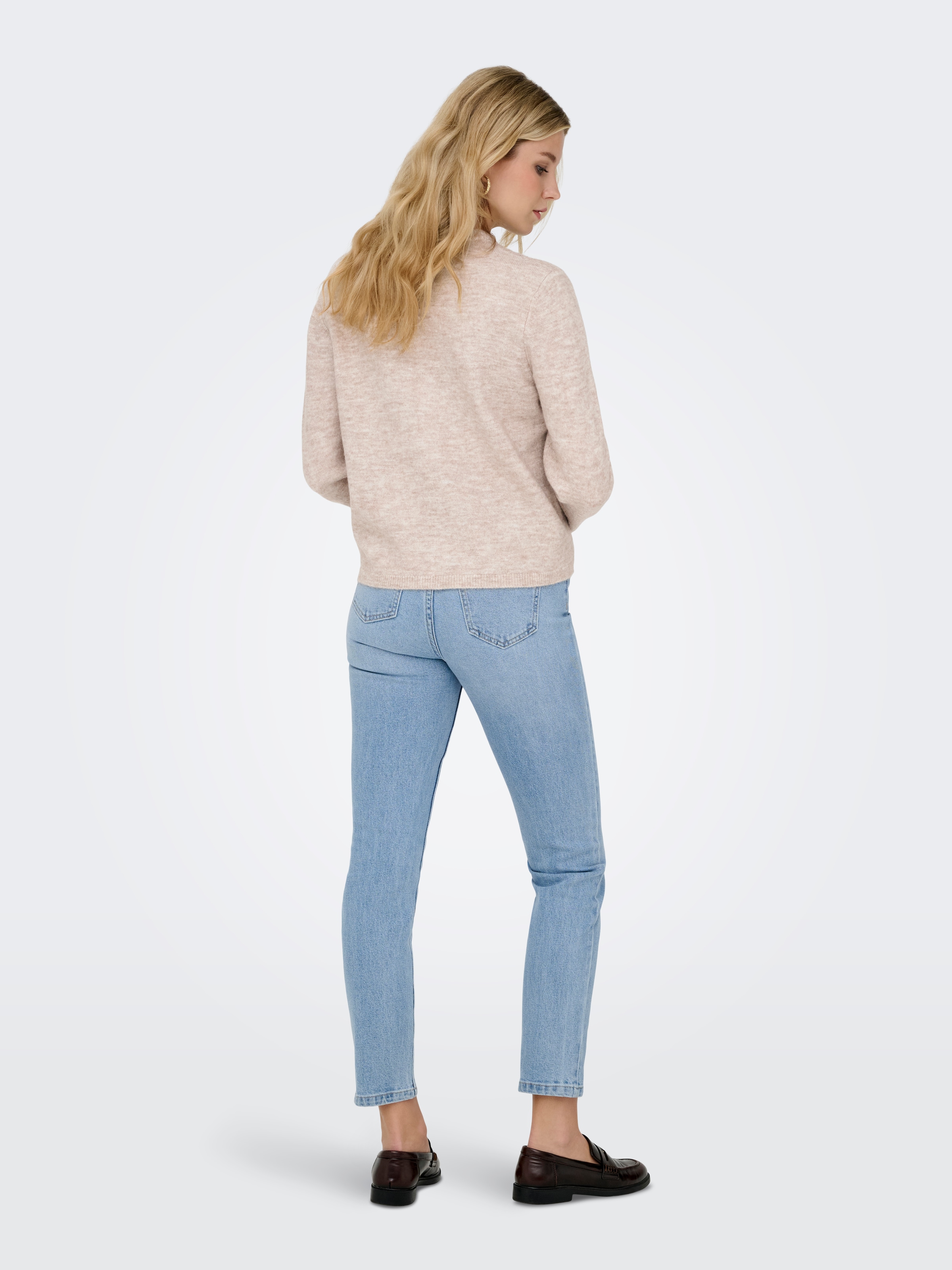 ONLY Veste en tricot »ONLSIMONI L/S O-NECK CARDIGAN KNT NOOS« Materialmix, relaxed fit