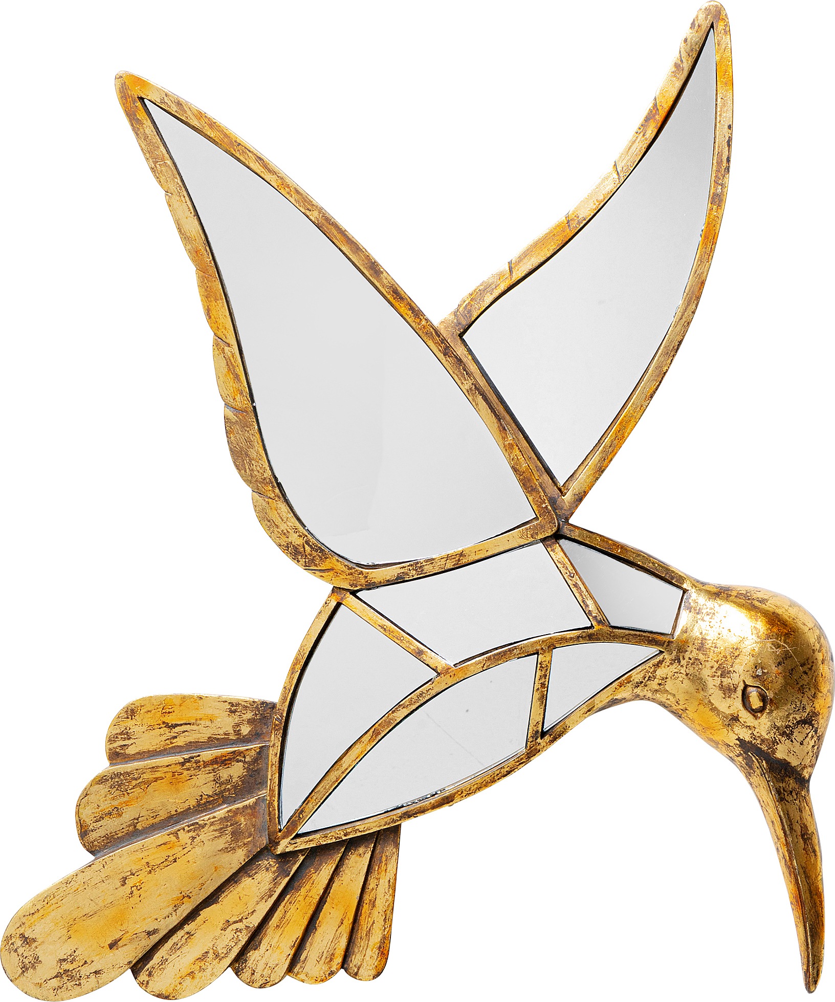 Image of Kare Design Wanddekoobjekt "Wandschmuck Hummingbird Mirror 60cm"