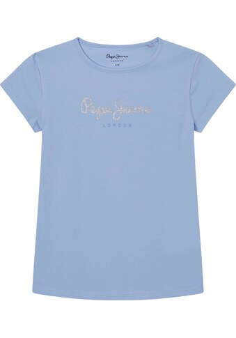 Pepe Jeans T-Shirt »Hana Glitter«, mit Glitzerschriftzug kaufen