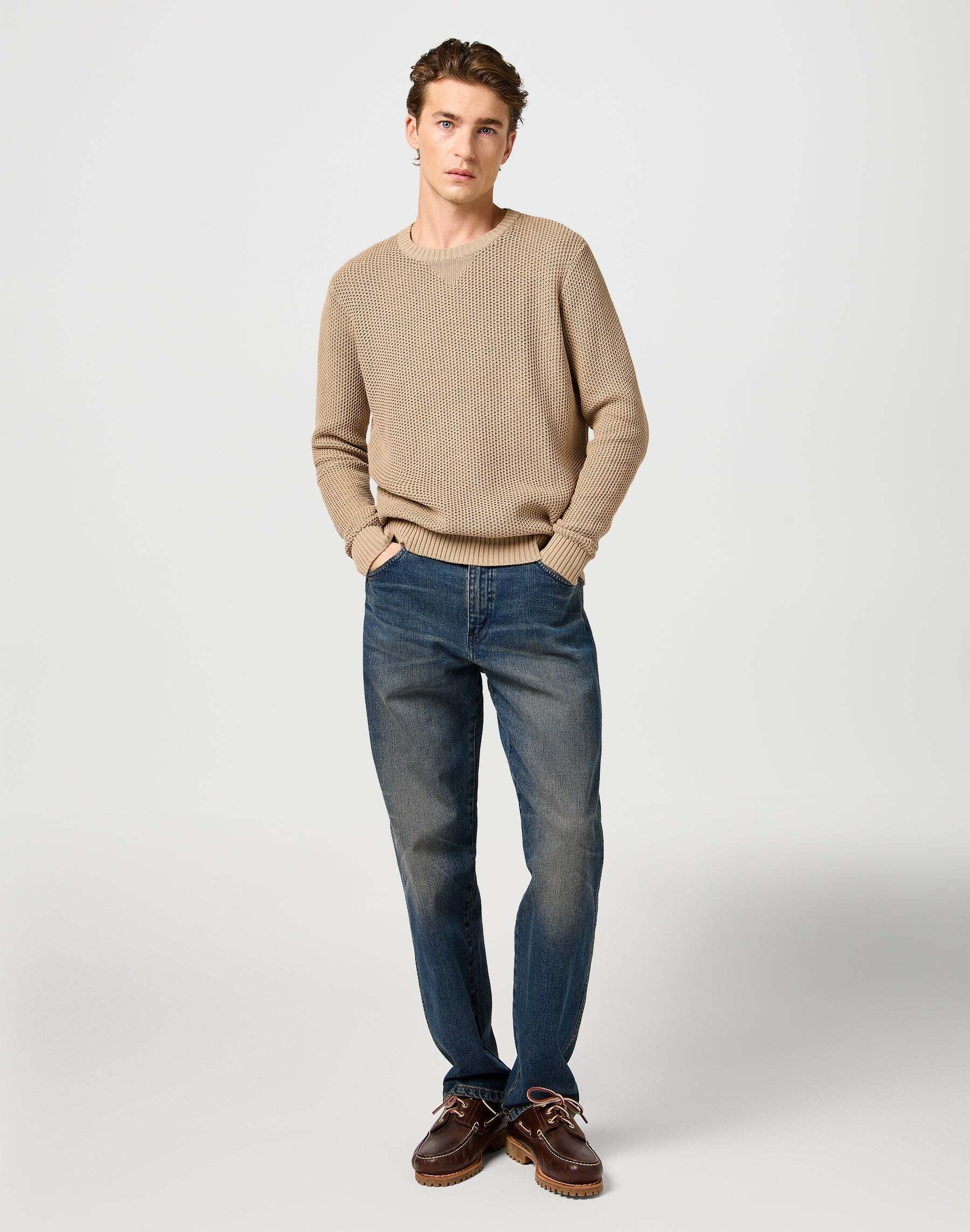 Wrangler Strickpullover »Wrangler Pullover Crewneck Sweater«