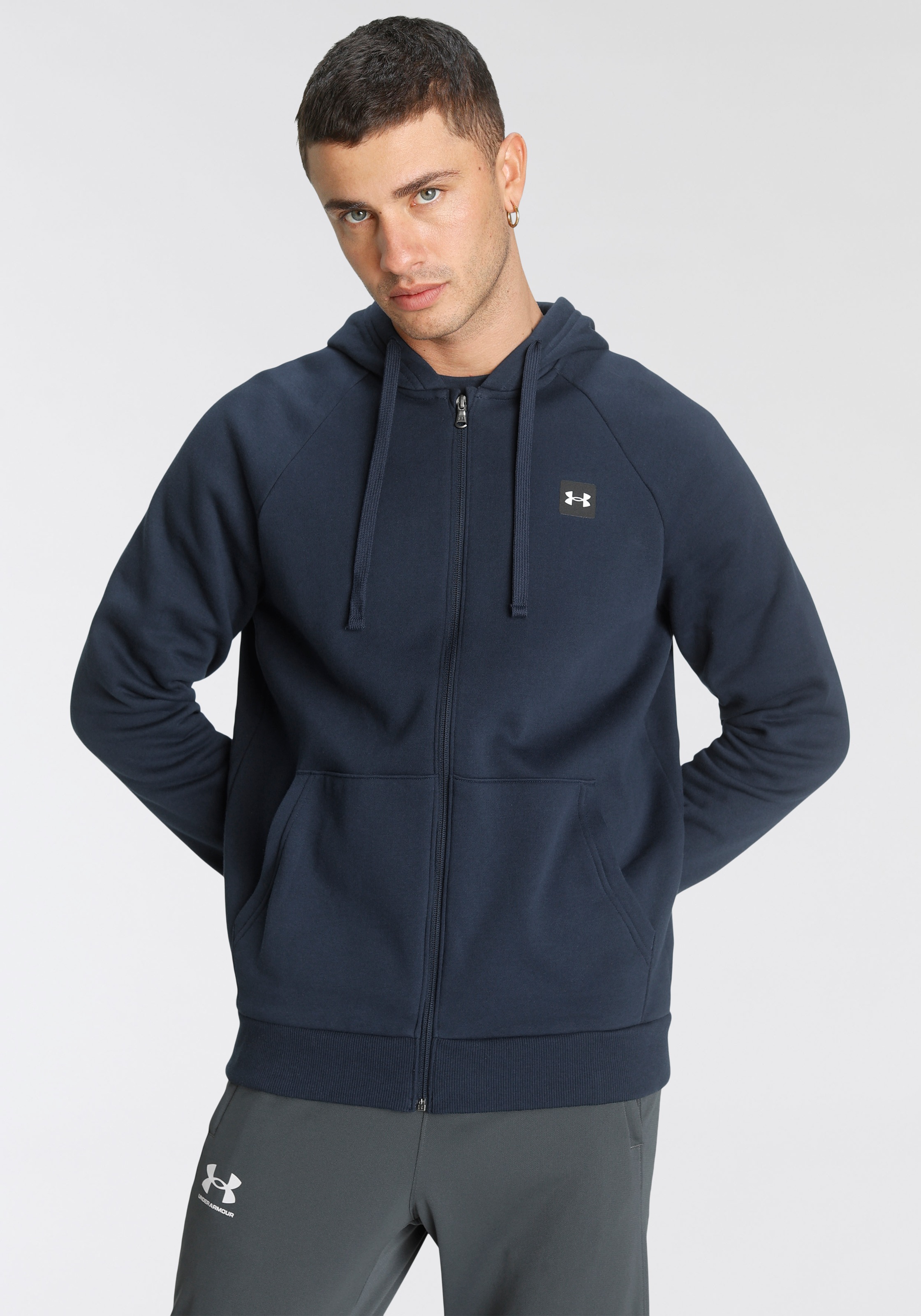 Image of Under Armour® Kapuzensweatjacke »UA RIVAL FLEECE FULL ZIP HOODIE« bei Ackermann Versand Schweiz