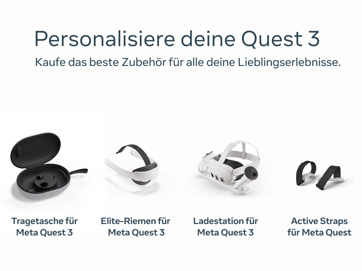 Meta VR Brillen-Halterung »Quest 3 Silicone Facial Interface«